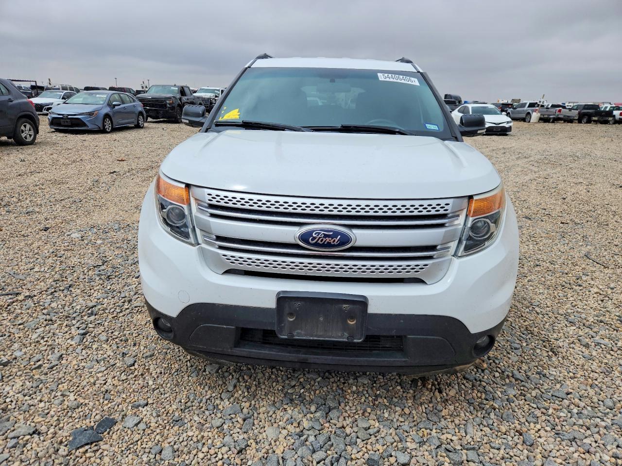 2015 Ford Explorer Xlt Белый vin: 1FM5K7D86FGC15483