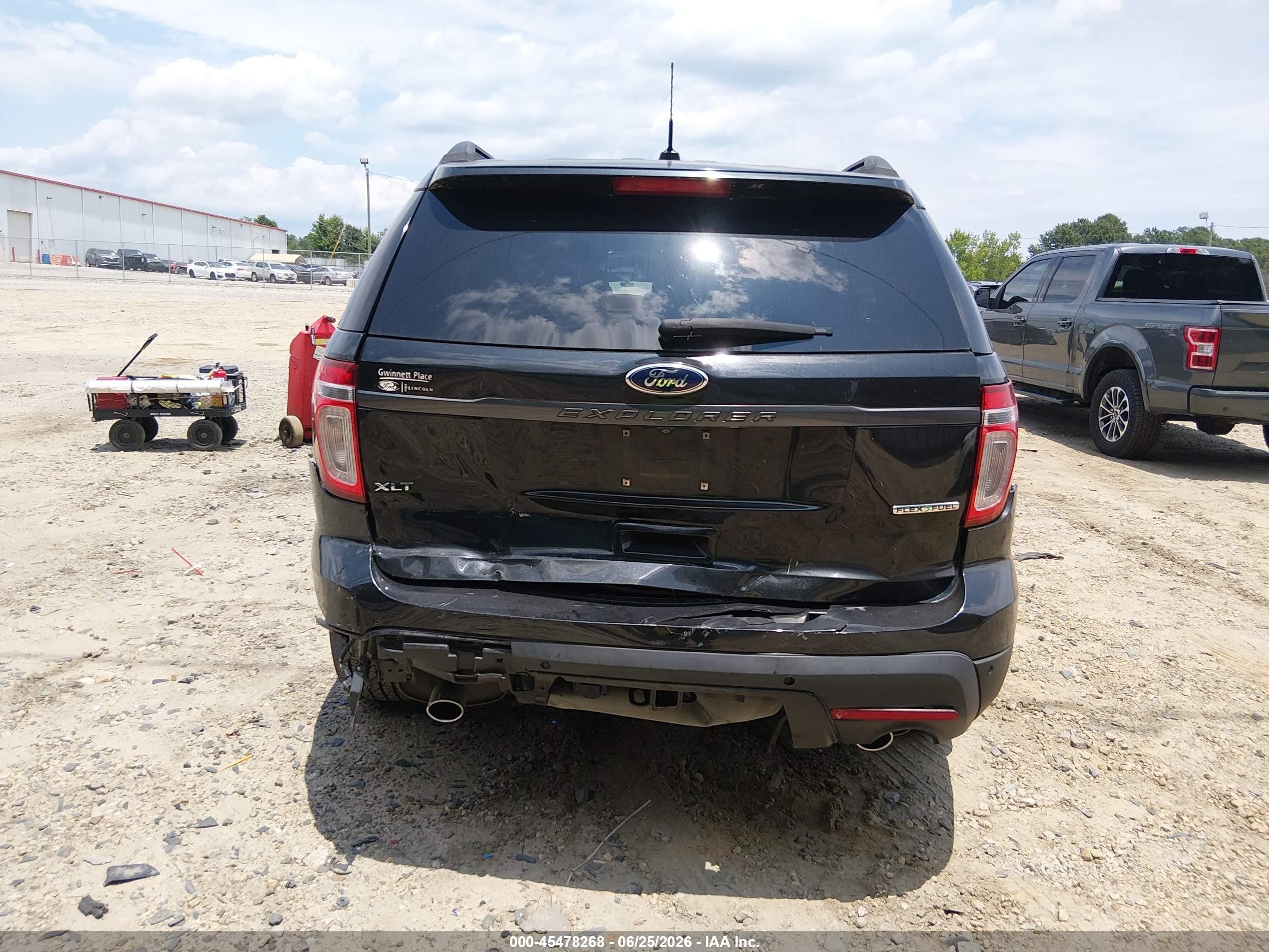 2015 Ford Explorer Xlt Black vin: 1FM5K7D86FGC21218