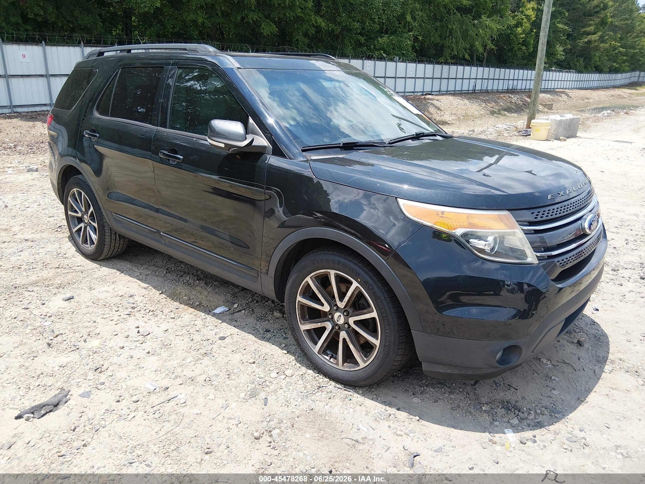2015 Ford Explorer Xlt Черный vin: 1FM5K7D86FGC21218