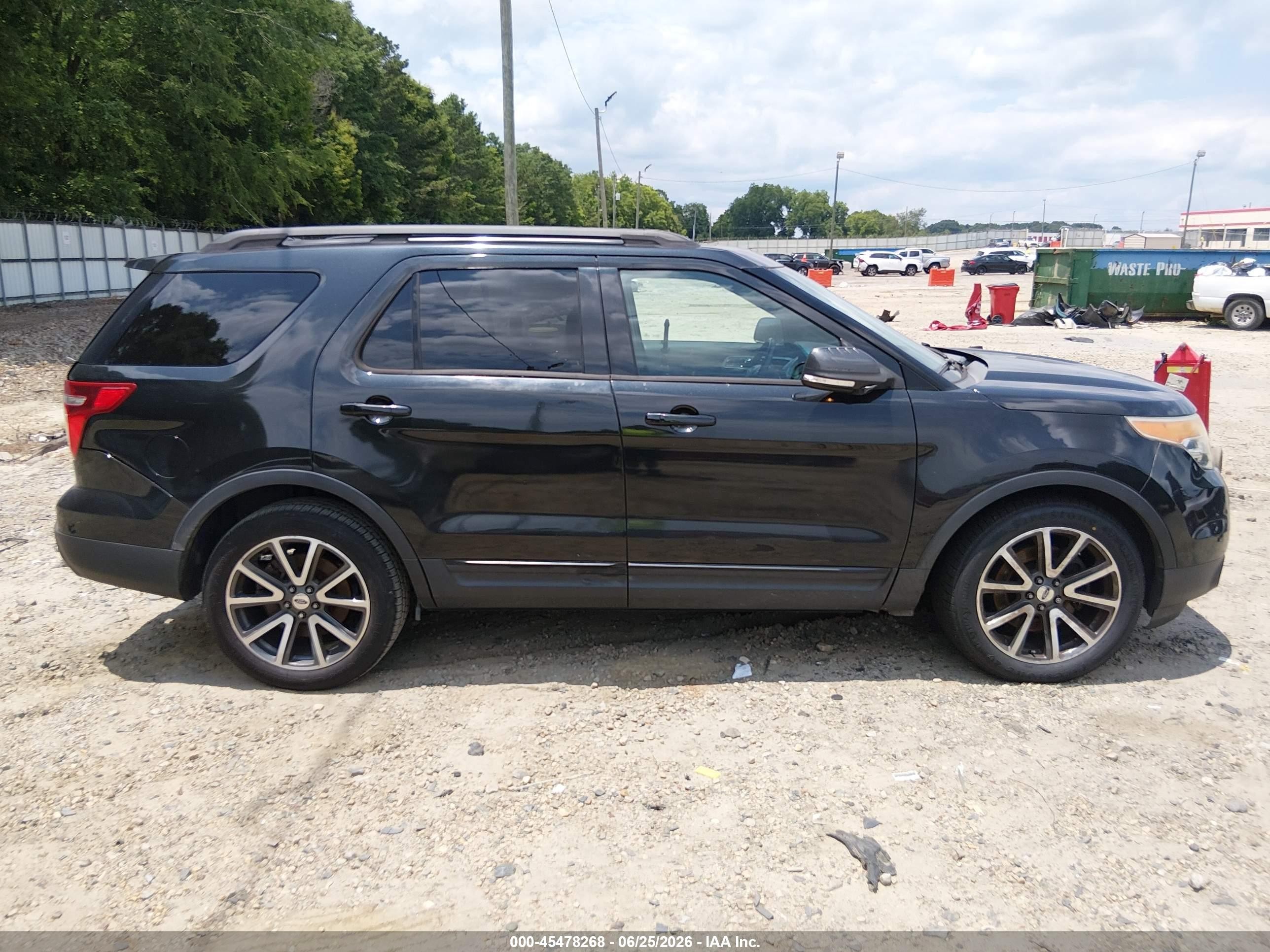 2015 Ford Explorer Xlt Black vin: 1FM5K7D86FGC21218