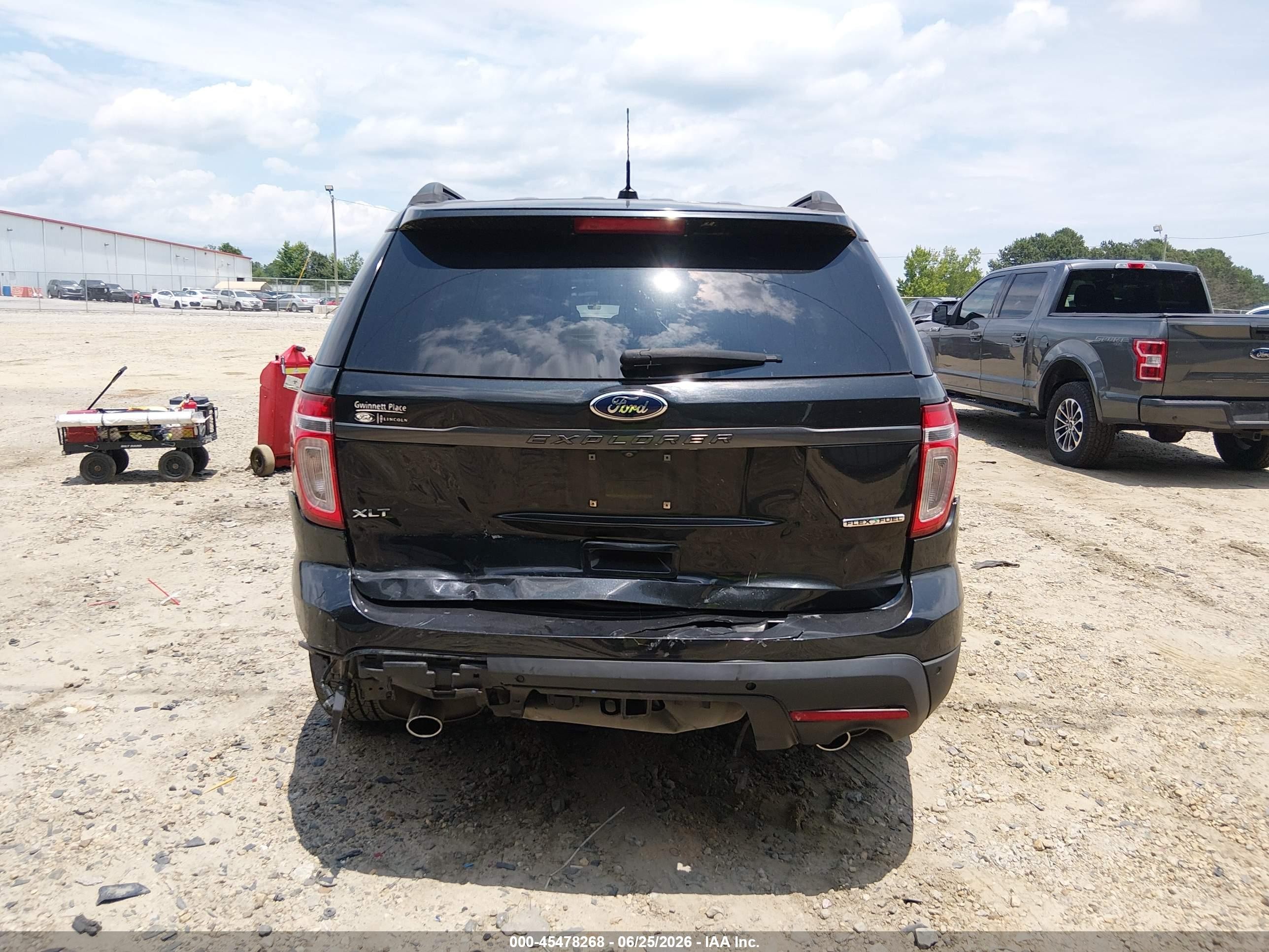 2015 Ford Explorer Xlt Black vin: 1FM5K7D86FGC21218
