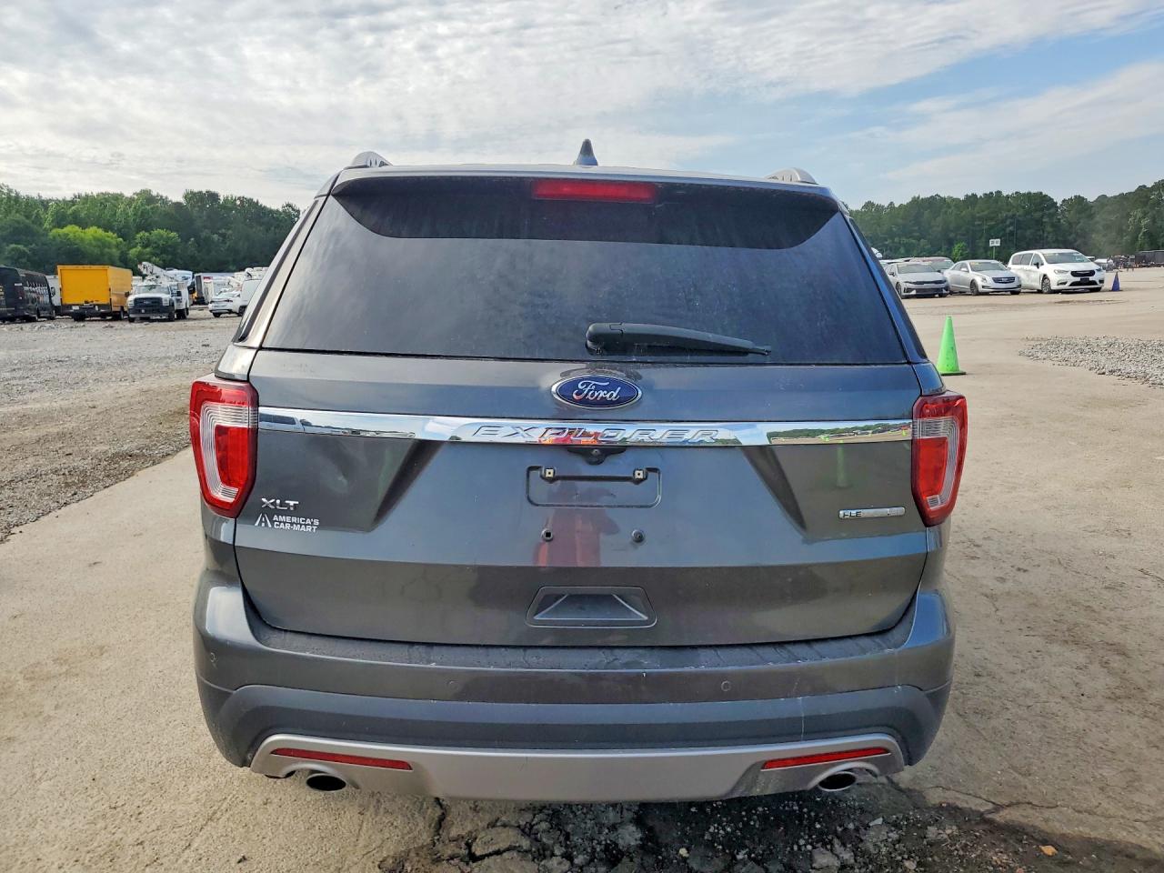 2016 Ford Explorer Xlt Gray vin: 1FM5K7D86GGB39152