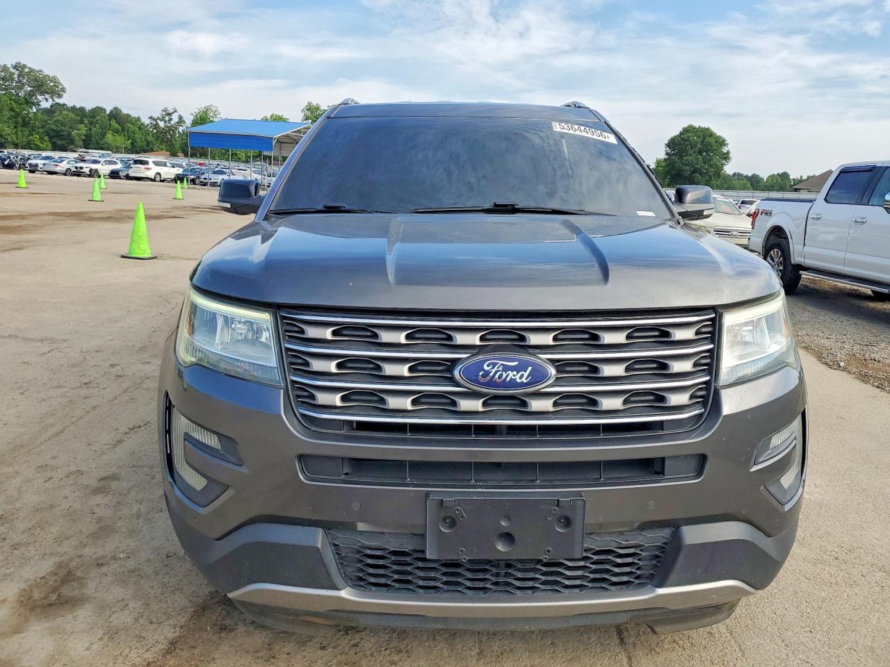 2016 Ford Explorer Xlt Gray vin: 1FM5K7D86GGB39152