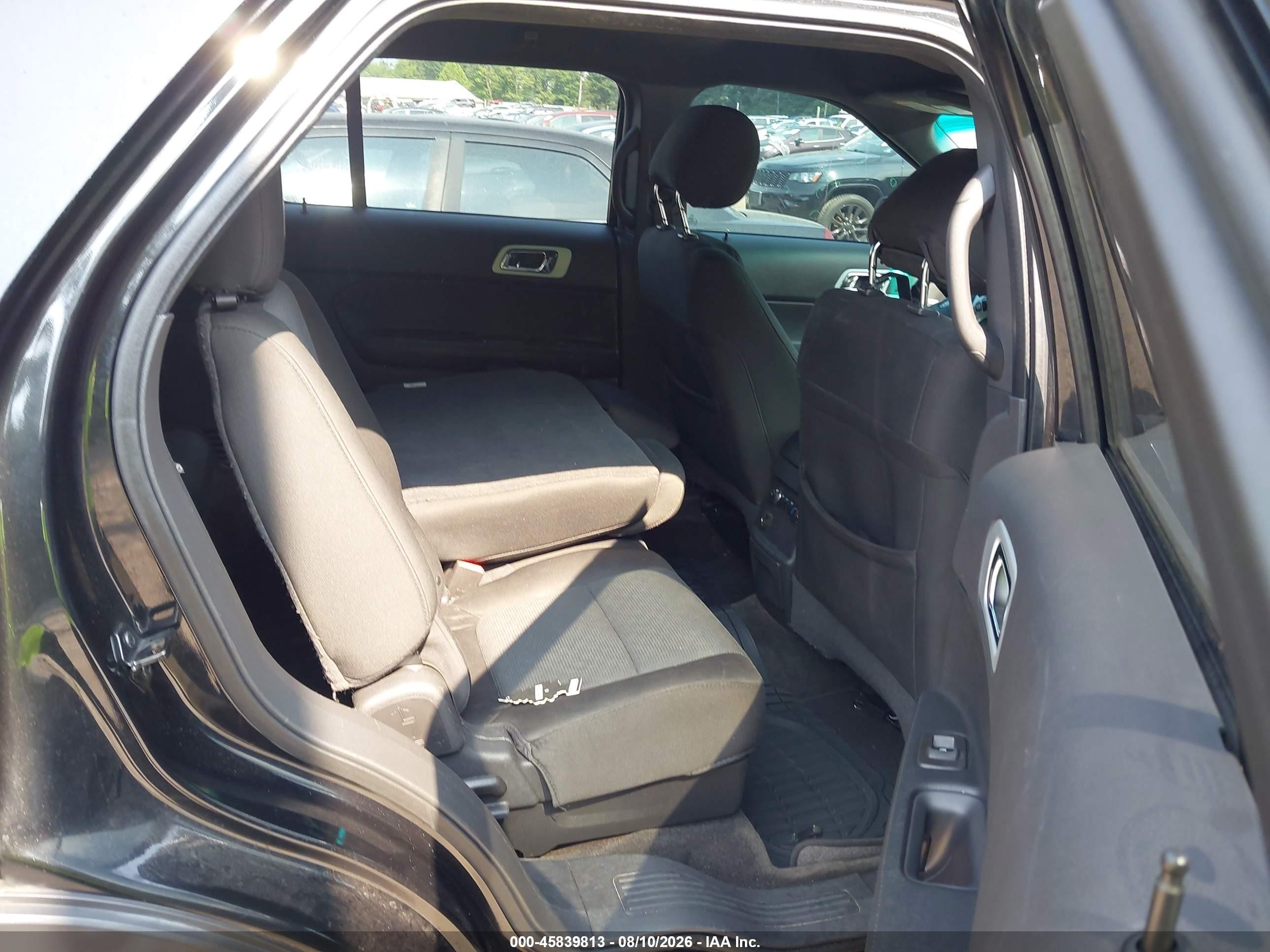 2013 Ford Explorer Xlt Black vin: 1FM5K7D87DGA69849