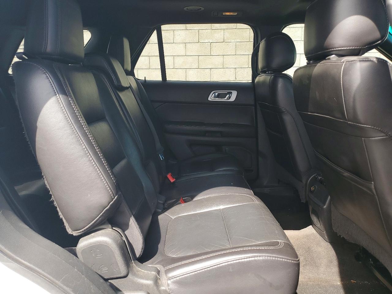 2013 Ford Explorer Xlt White vin: 1FM5K7D87DGA84237