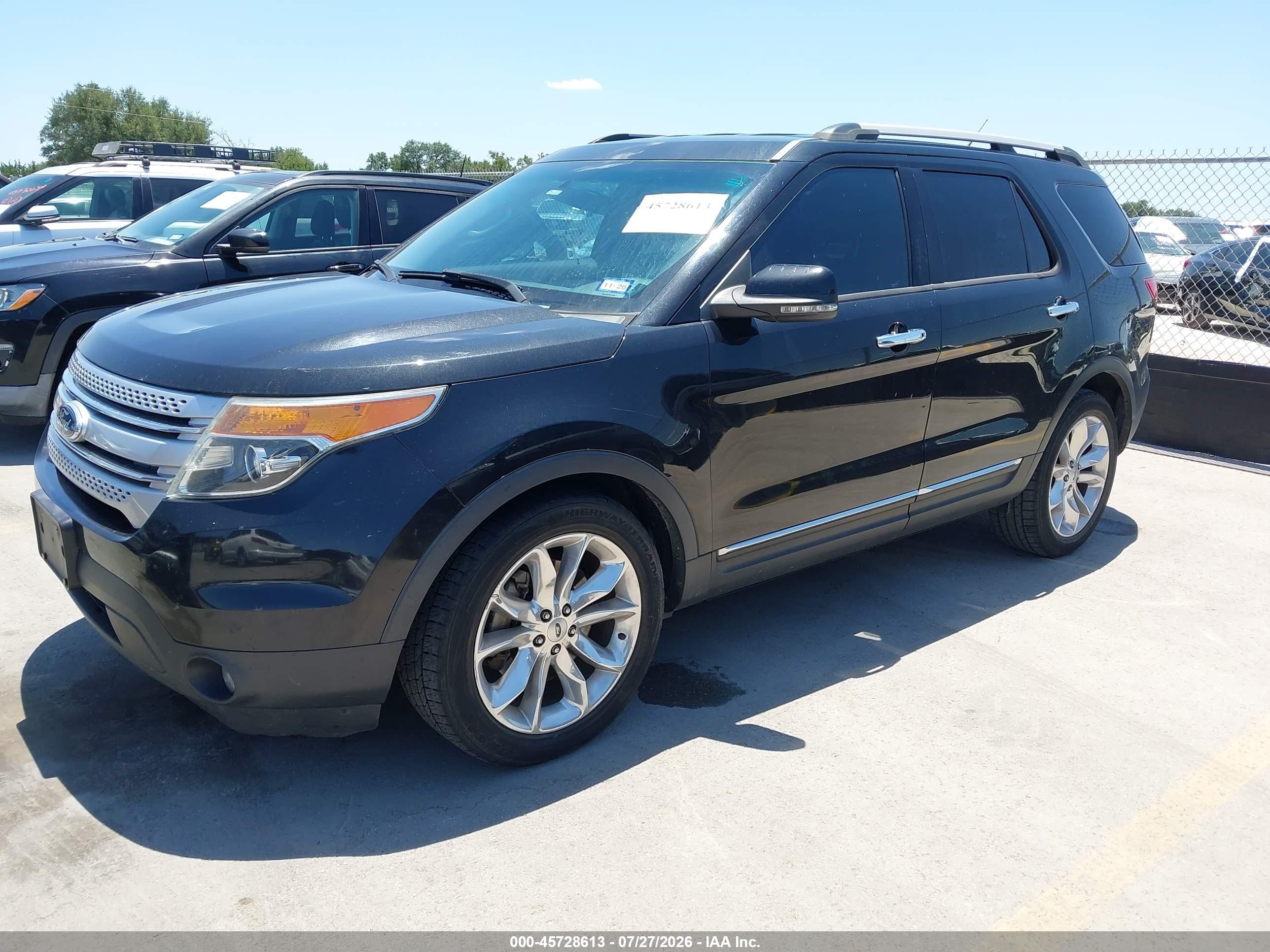 2013 Ford Explorer Xlt Черный vin: 1FM5K7D87DGB43206