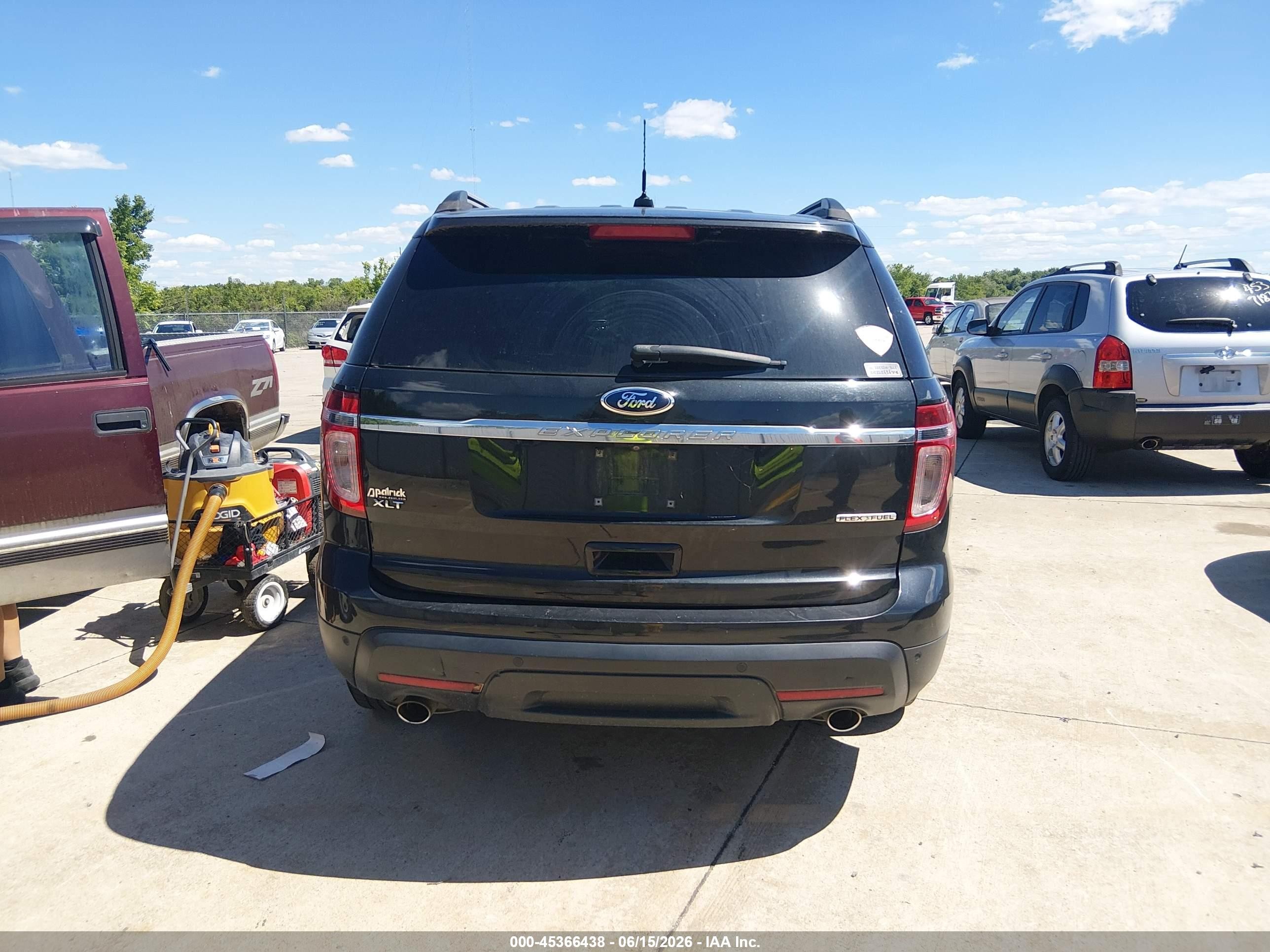 2013 Ford Explorer Xlt Black vin: 1FM5K7D87DGC68741