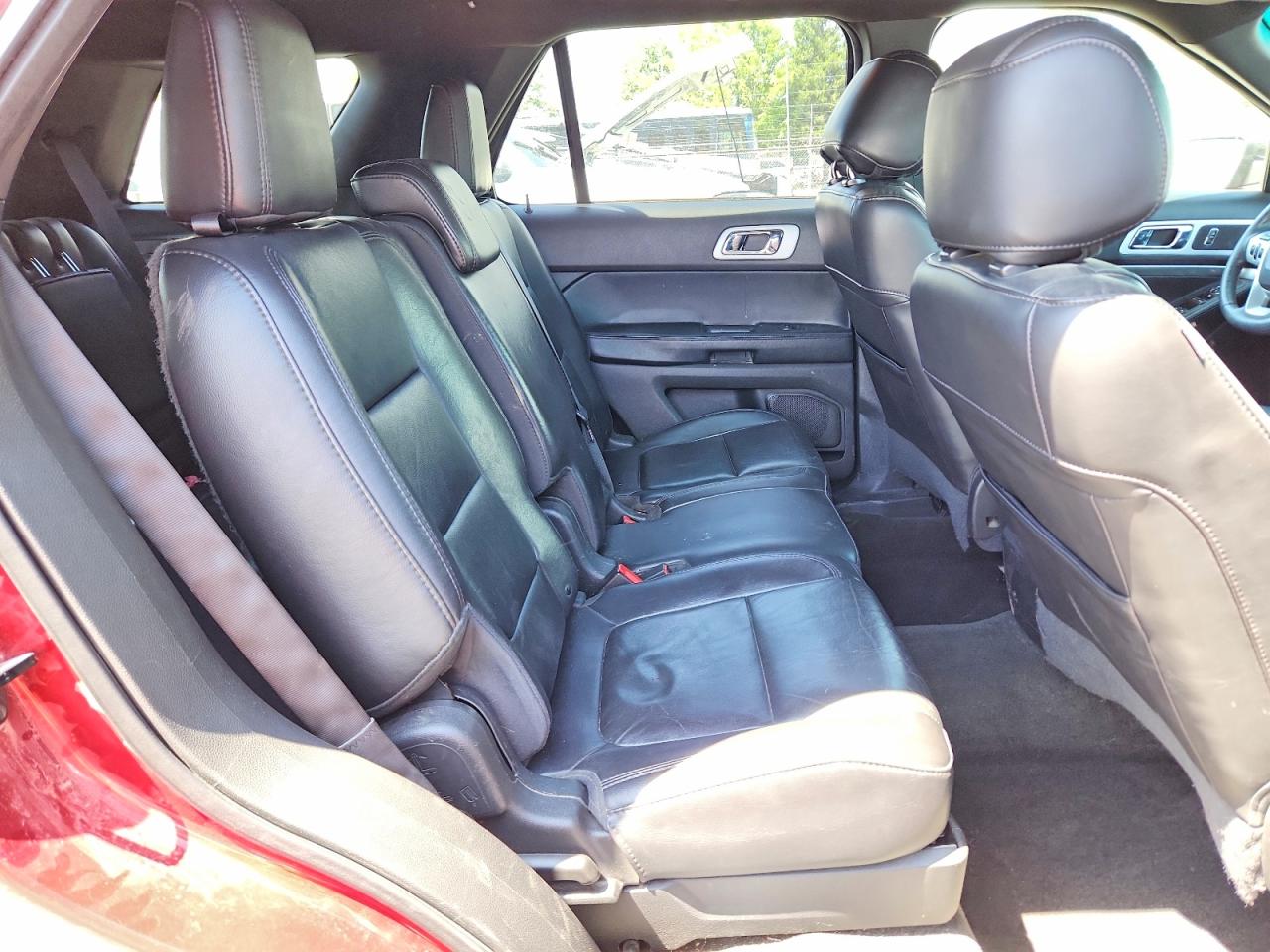 2013 Ford Explorer Xlt Red vin: 1FM5K7D87DGC81330