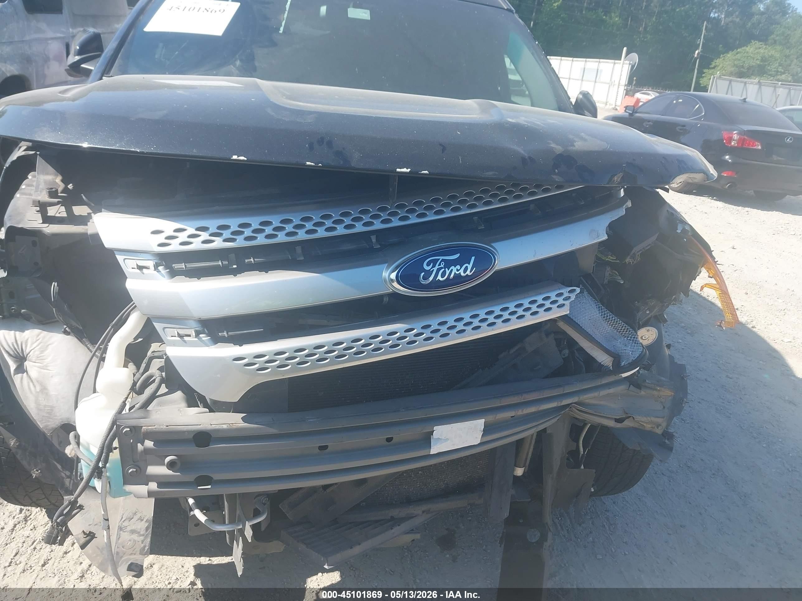 2014 Ford Explorer Xlt Black vin: 1FM5K7D87EGA07983