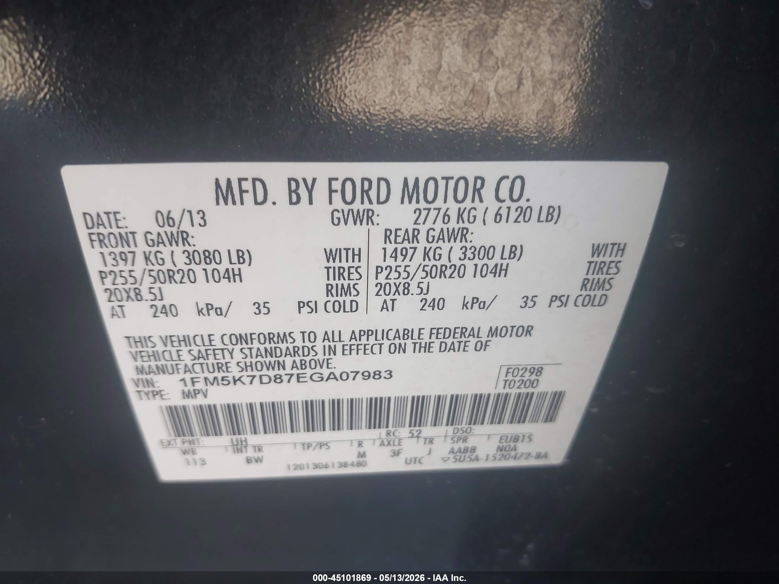 2014 Ford Explorer Xlt Black vin: 1FM5K7D87EGA07983