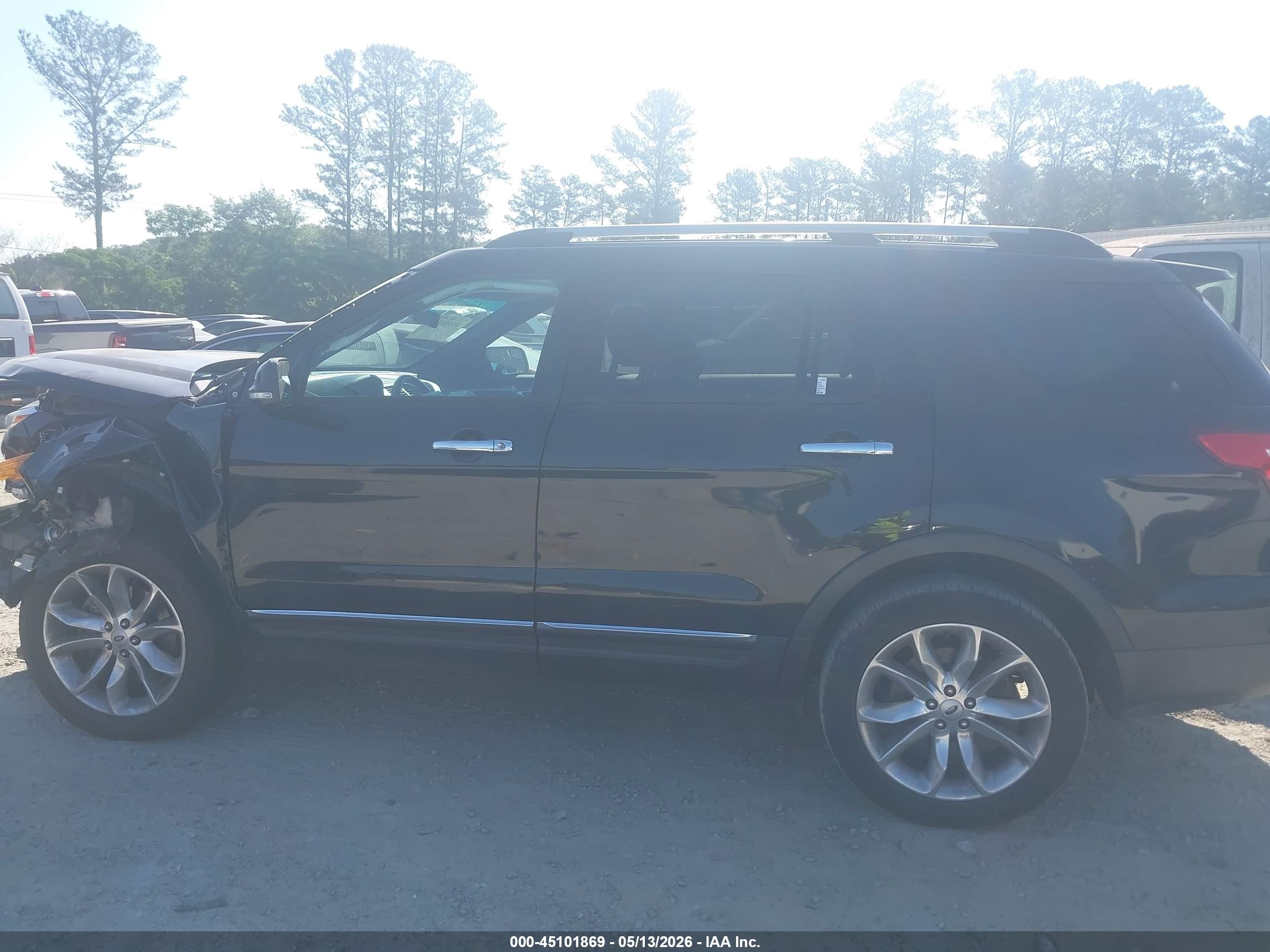 2014 Ford Explorer Xlt Black vin: 1FM5K7D87EGA07983
