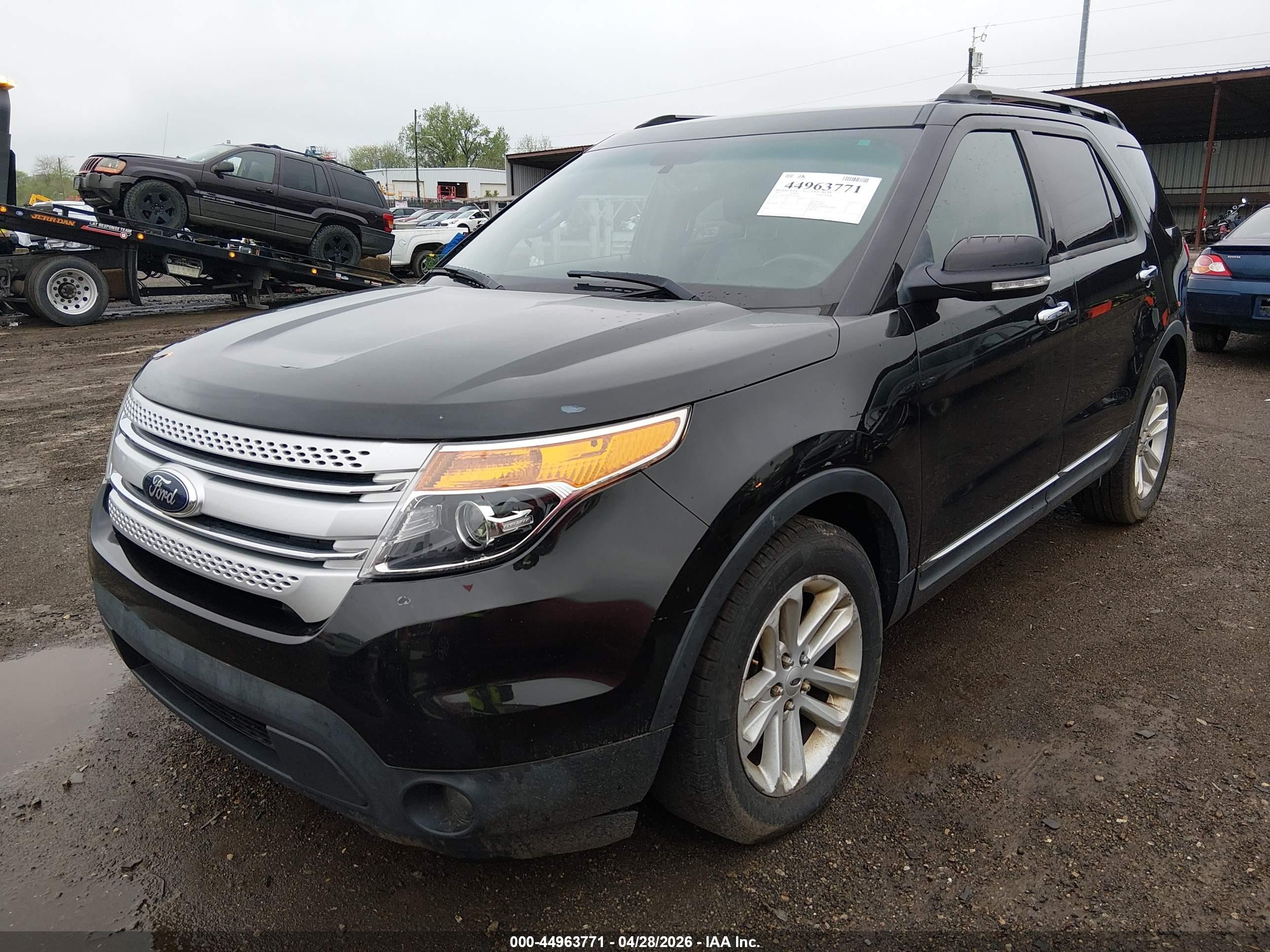 2014 Ford Explorer Xlt Black vin: 1FM5K7D87EGA21964