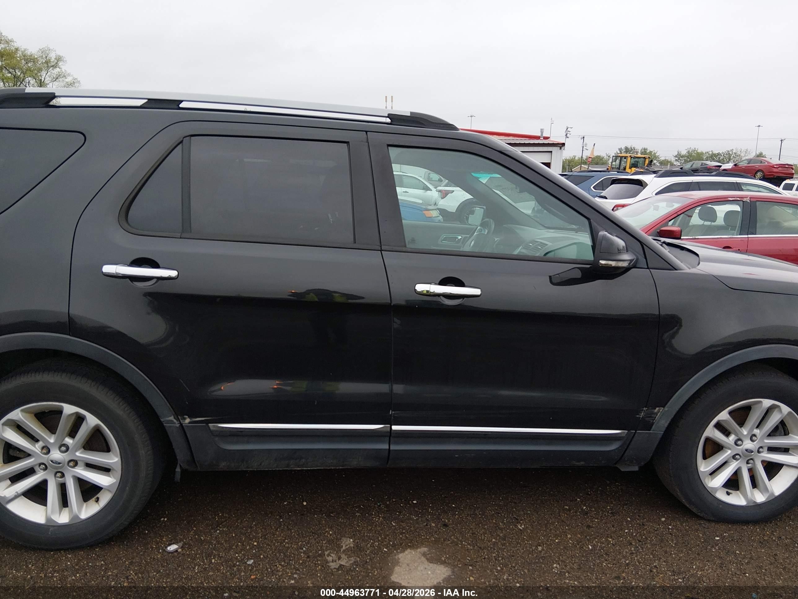 2014 Ford Explorer Xlt Black vin: 1FM5K7D87EGA21964