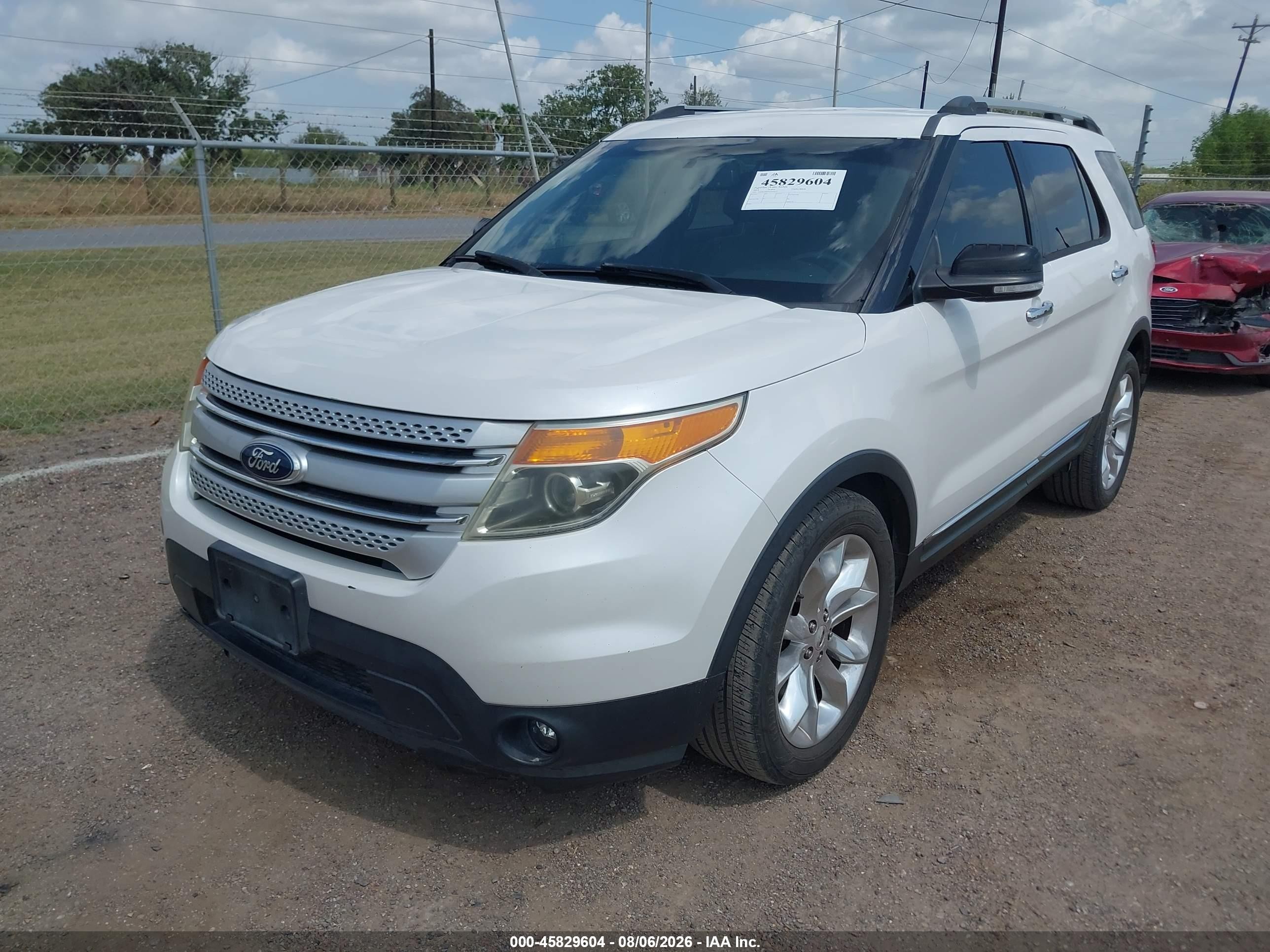 2014 Ford Explorer Xlt Белый vin: 1FM5K7D87EGA27277
