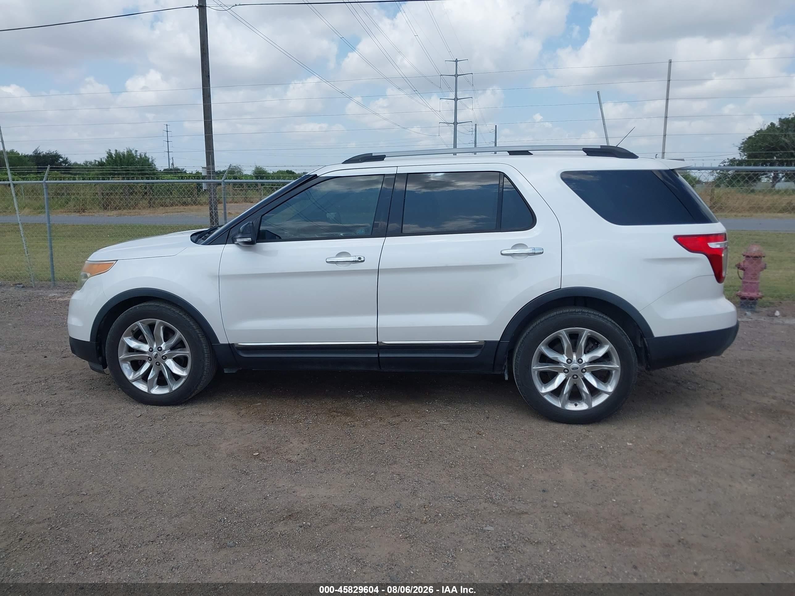 2014 Ford Explorer Xlt Белый vin: 1FM5K7D87EGA27277