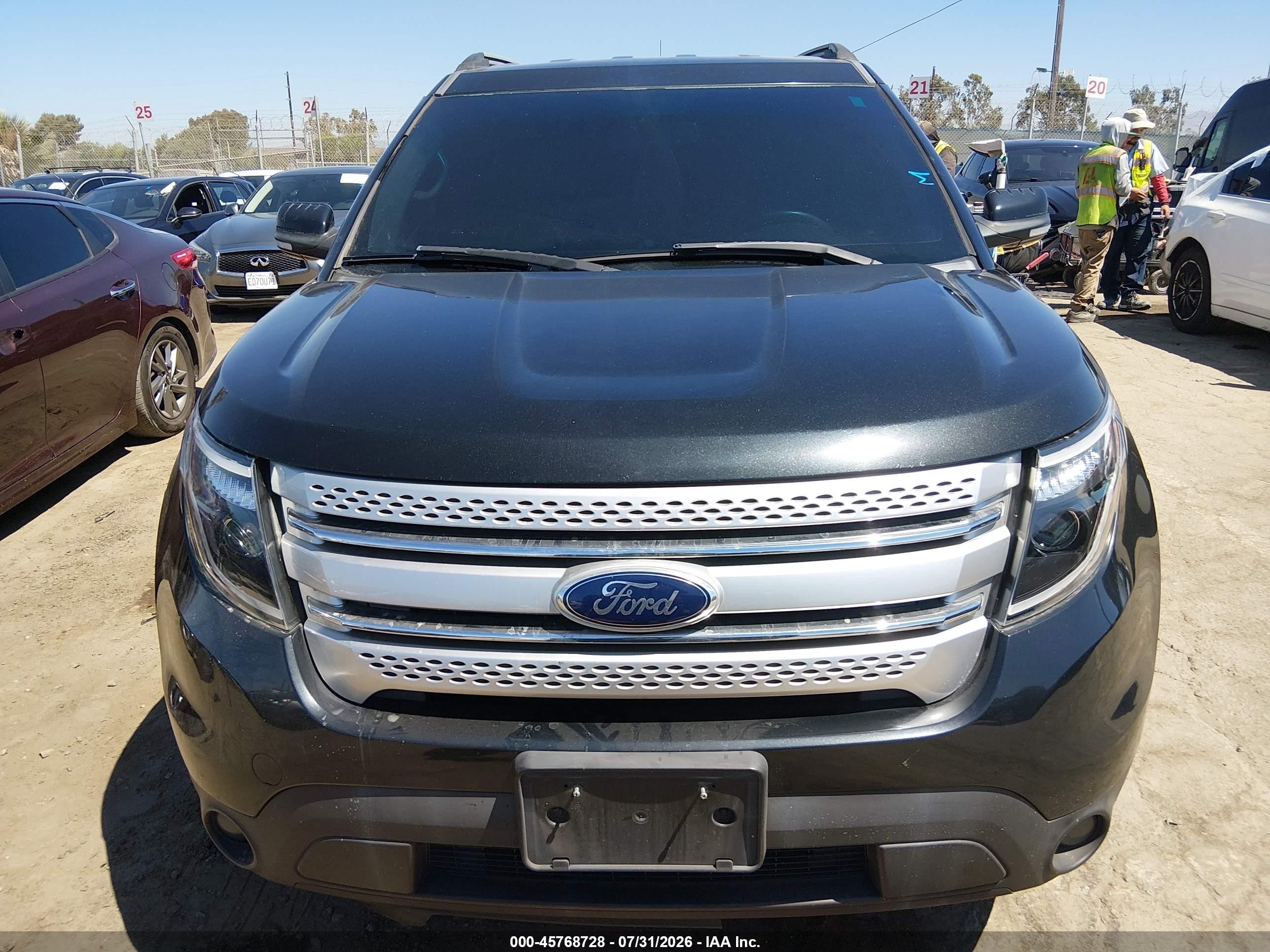 2014 Ford Explorer Xlt Black vin: 1FM5K7D87EGA80237