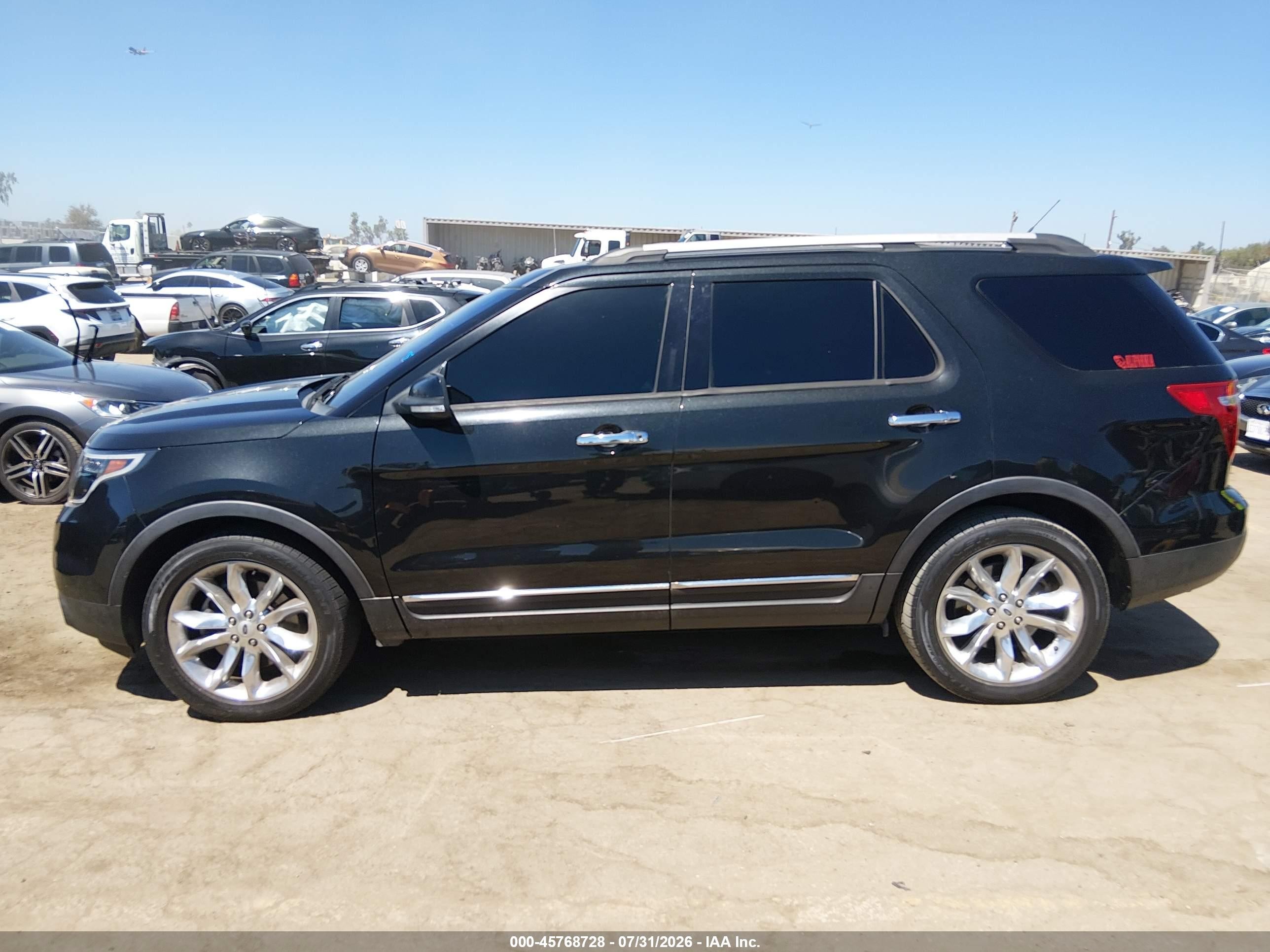 2014 Ford Explorer Xlt Black vin: 1FM5K7D87EGA80237