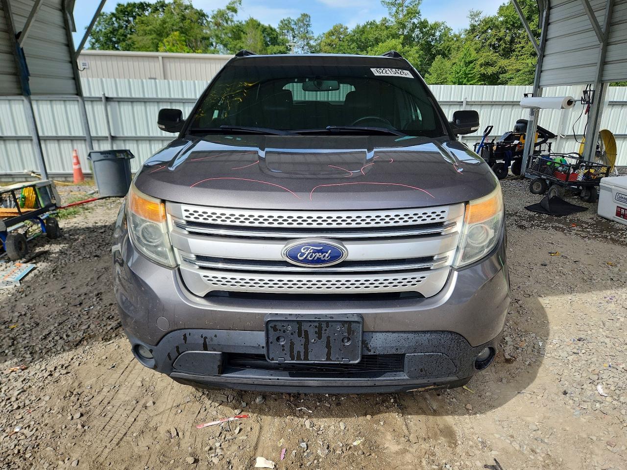 2014 Ford Explorer Xlt Gray vin: 1FM5K7D87EGB40954