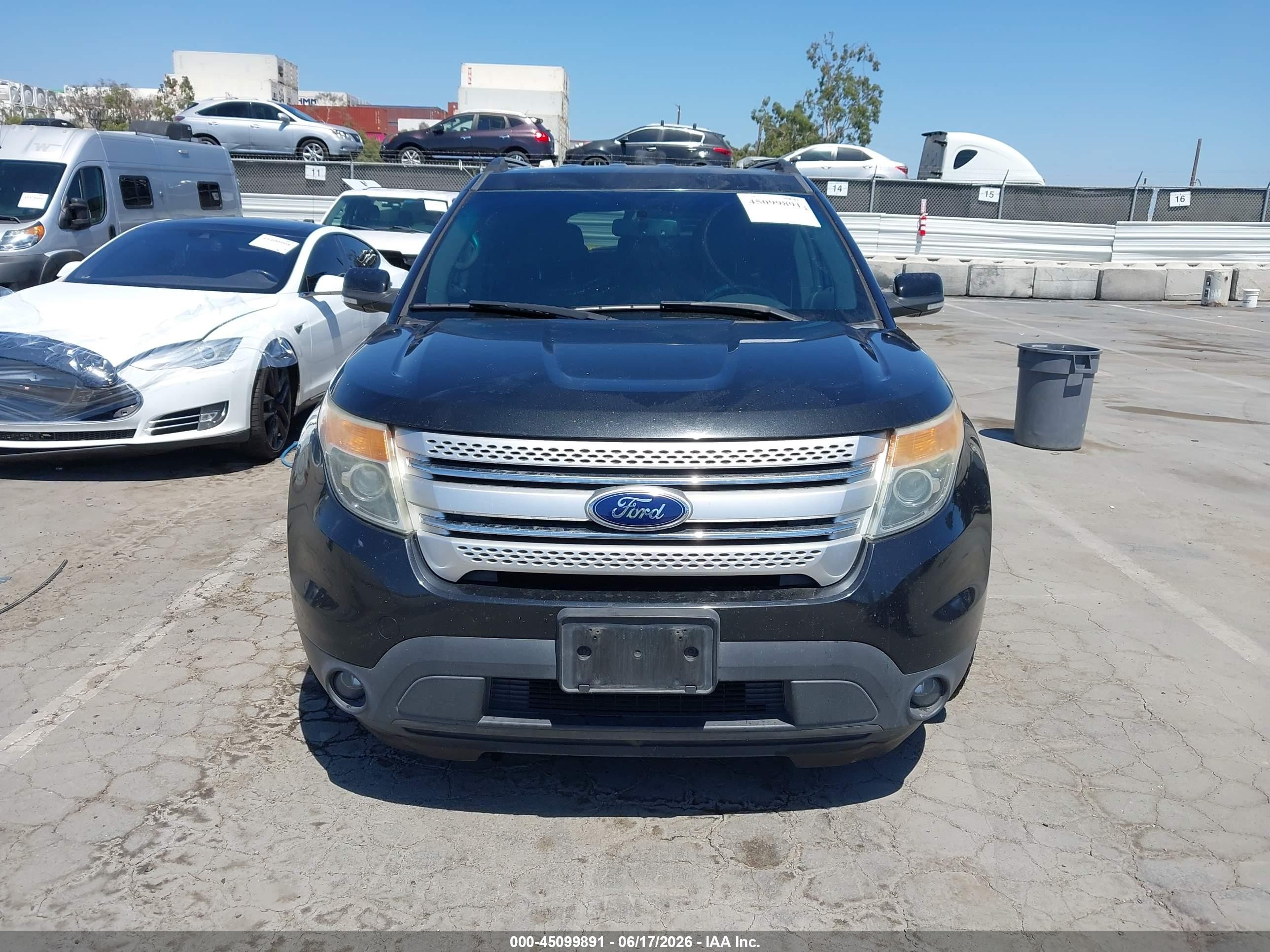 2014 Ford Explorer Xlt Black vin: 1FM5K7D87EGB90365