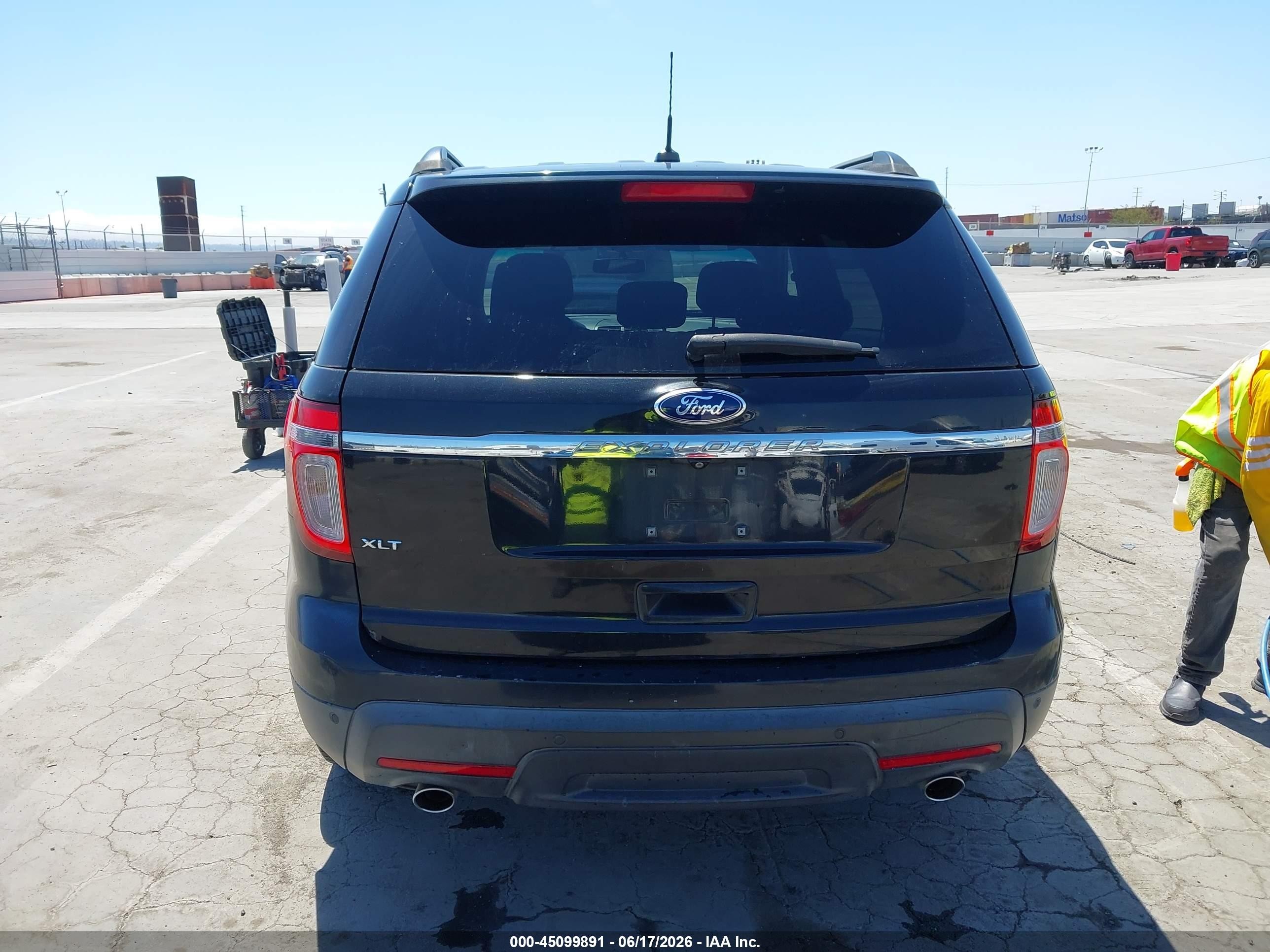 2014 Ford Explorer Xlt Black vin: 1FM5K7D87EGB90365