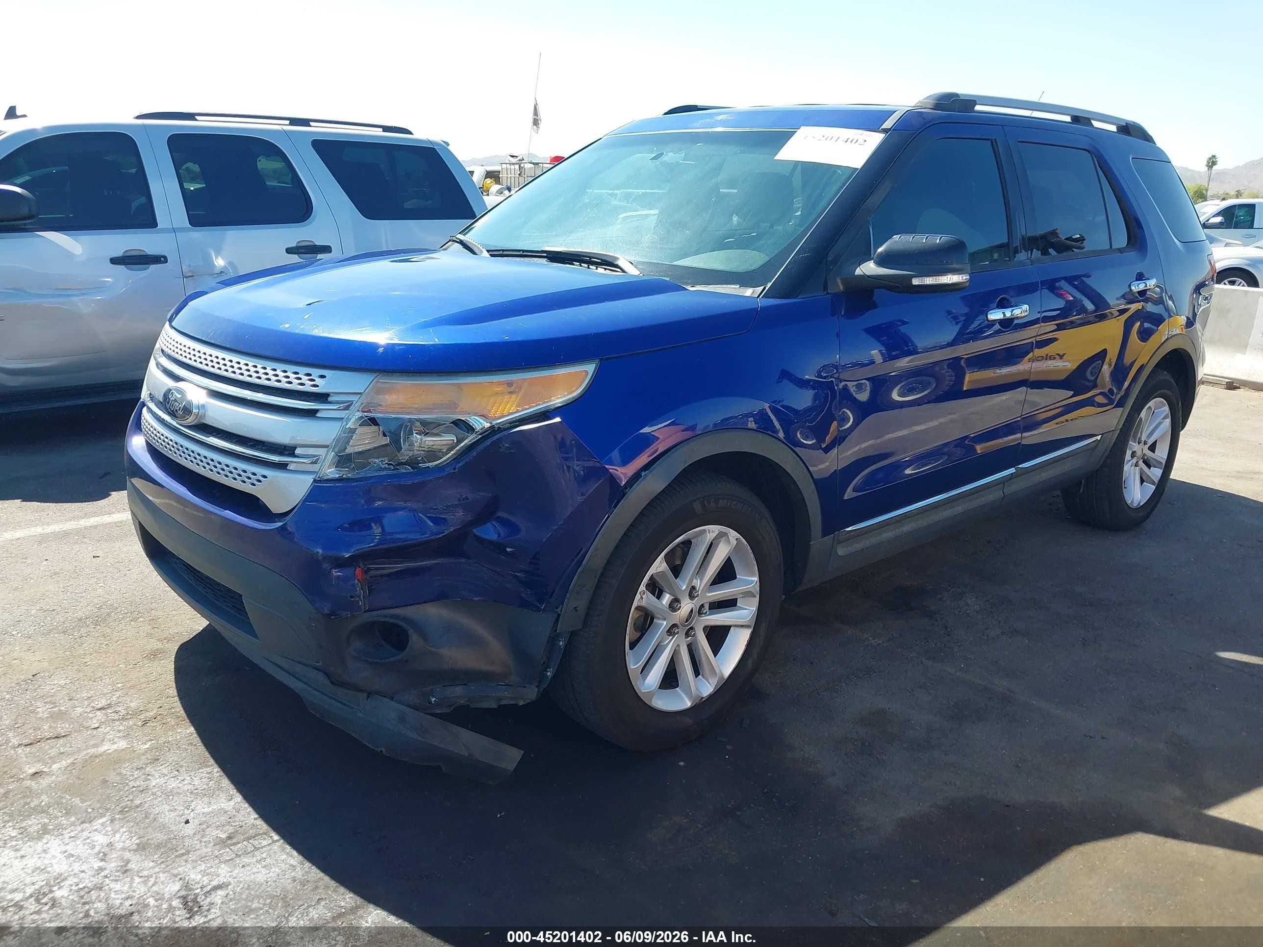 2014 Ford Explorer Xlt Blue vin: 1FM5K7D87EGC36275