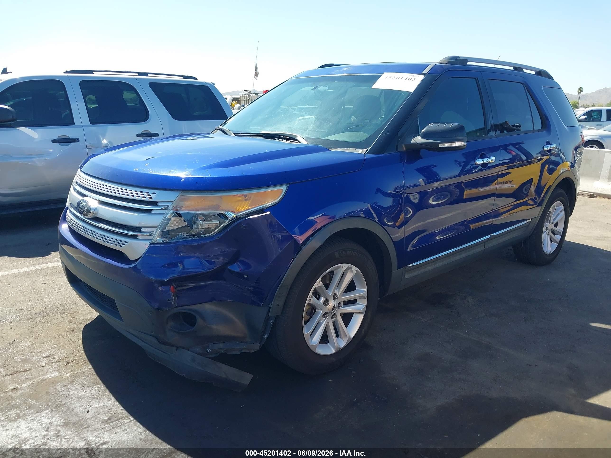 2014 Ford Explorer Xlt Blue vin: 1FM5K7D87EGC36275