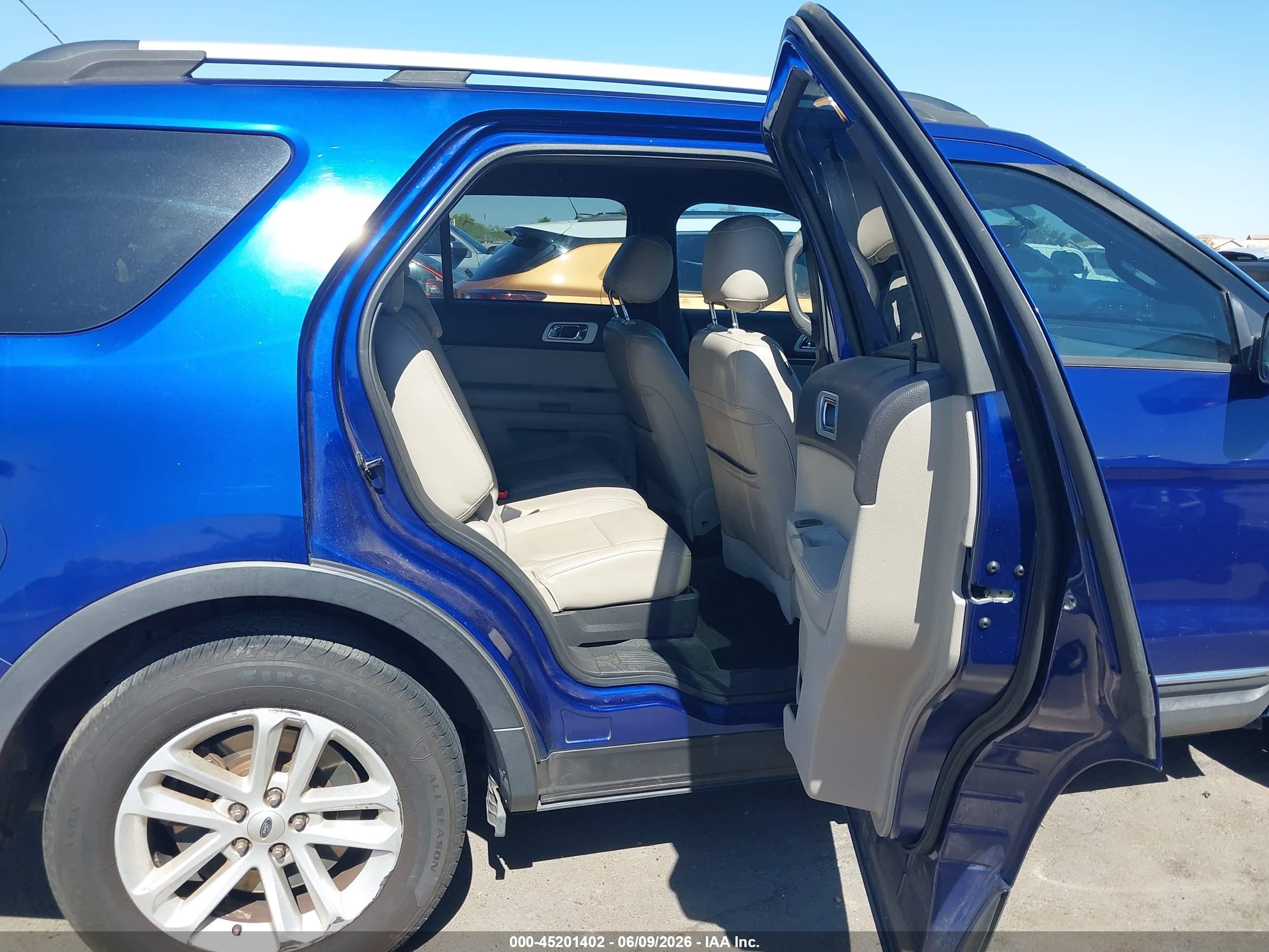 2014 Ford Explorer Xlt Blue vin: 1FM5K7D87EGC36275