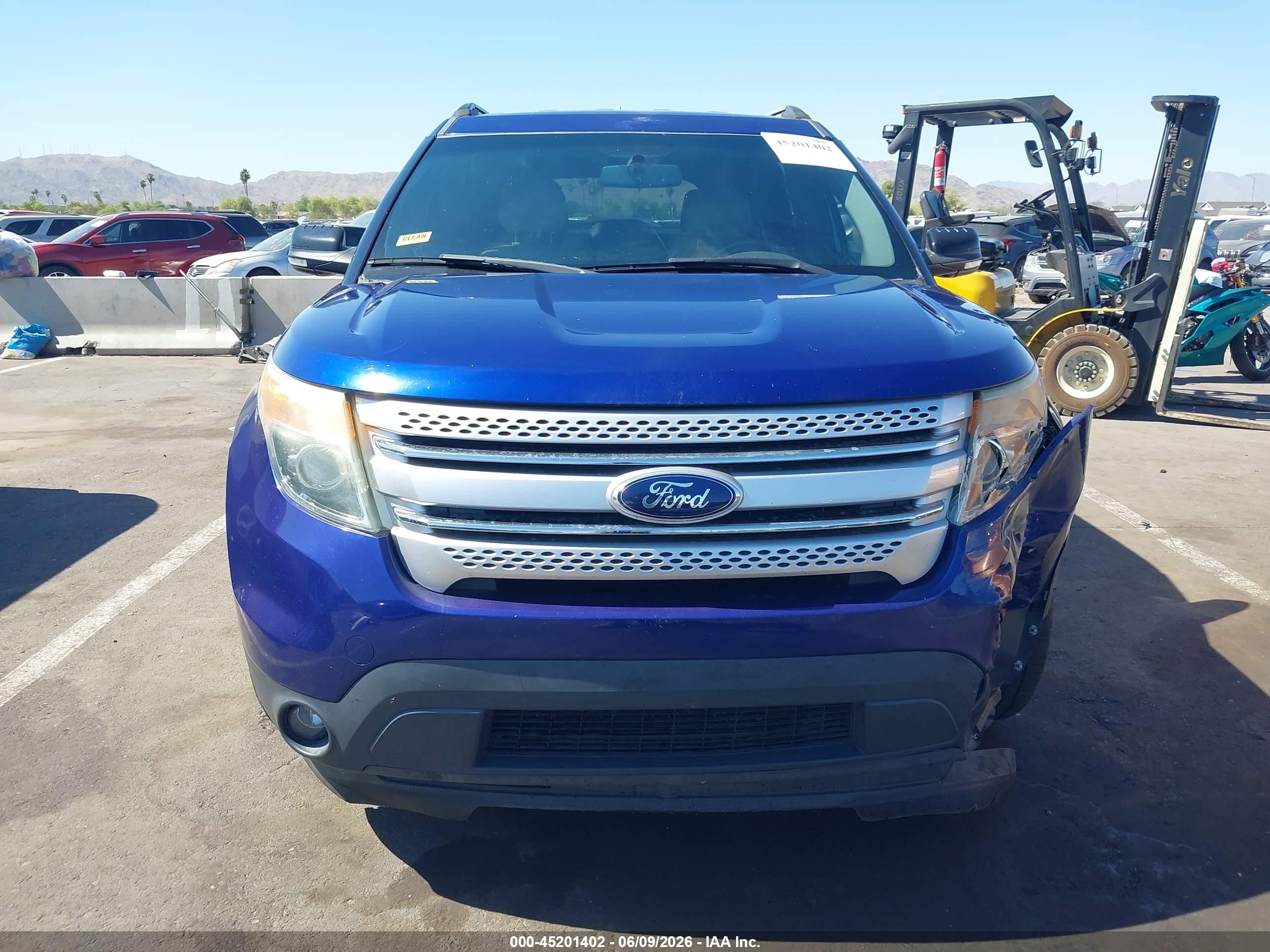 2014 Ford Explorer Xlt Blue vin: 1FM5K7D87EGC36275
