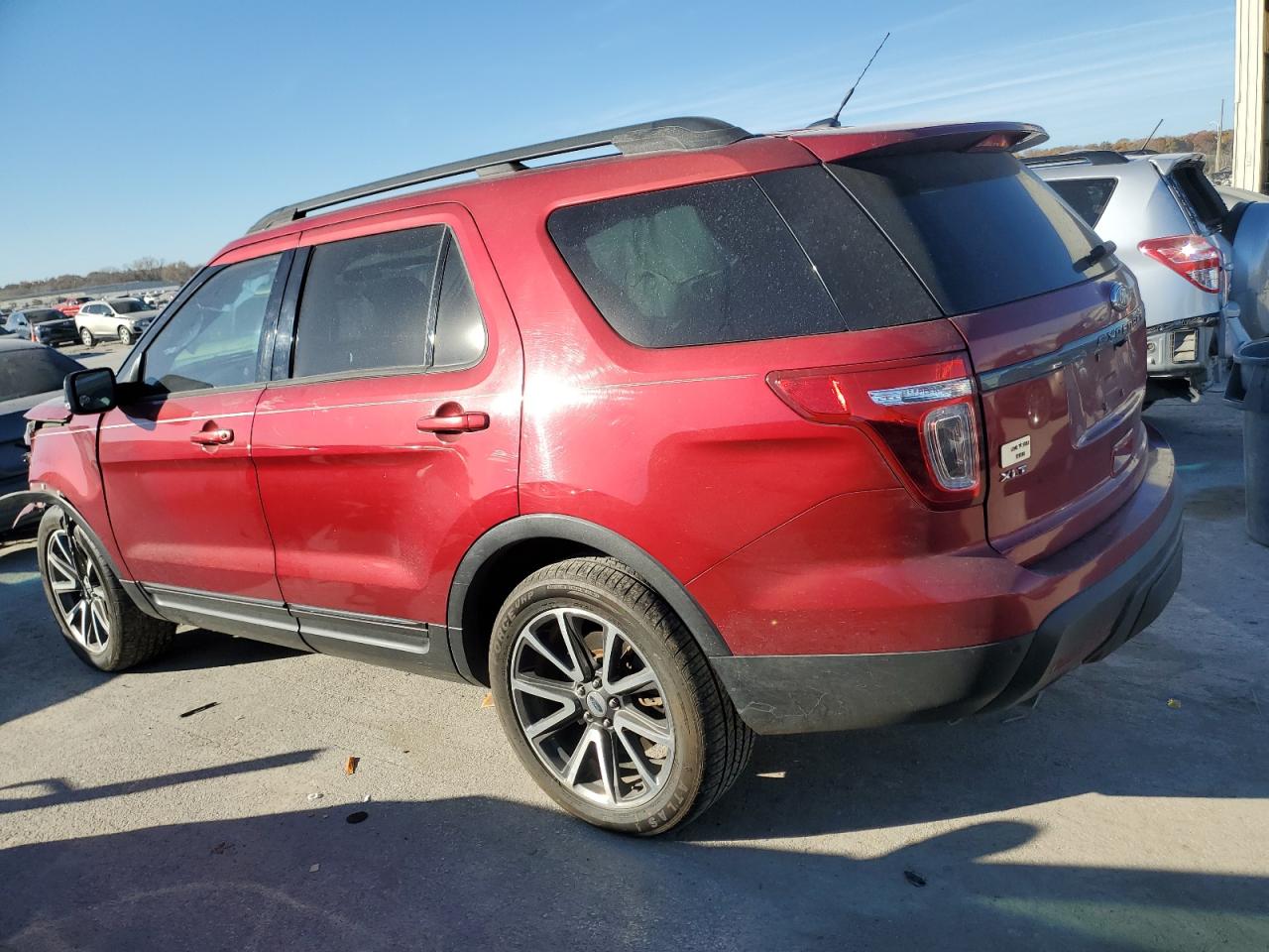 2015 Ford Explorer Xlt Red vin: 1FM5K7D87FGA08116