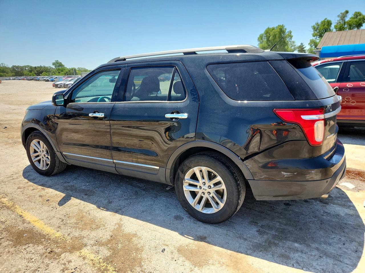 2015 Ford Explorer Xlt Black vin: 1FM5K7D87FGA46526