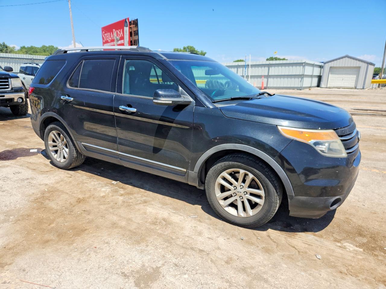 2015 Ford Explorer Xlt Black vin: 1FM5K7D87FGA46526