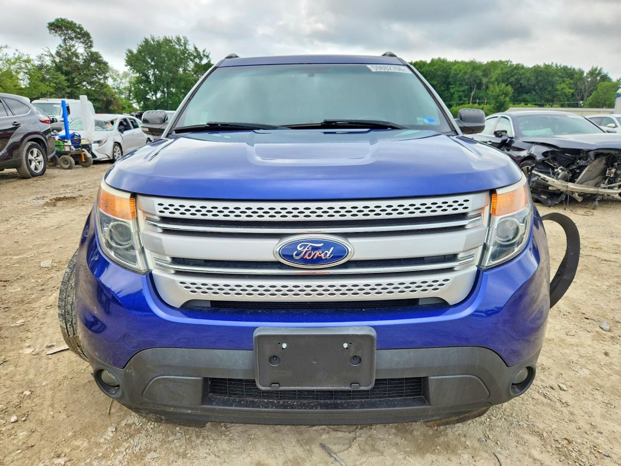 2015 Ford Explorer Xlt Blue vin: 1FM5K7D87FGA51841