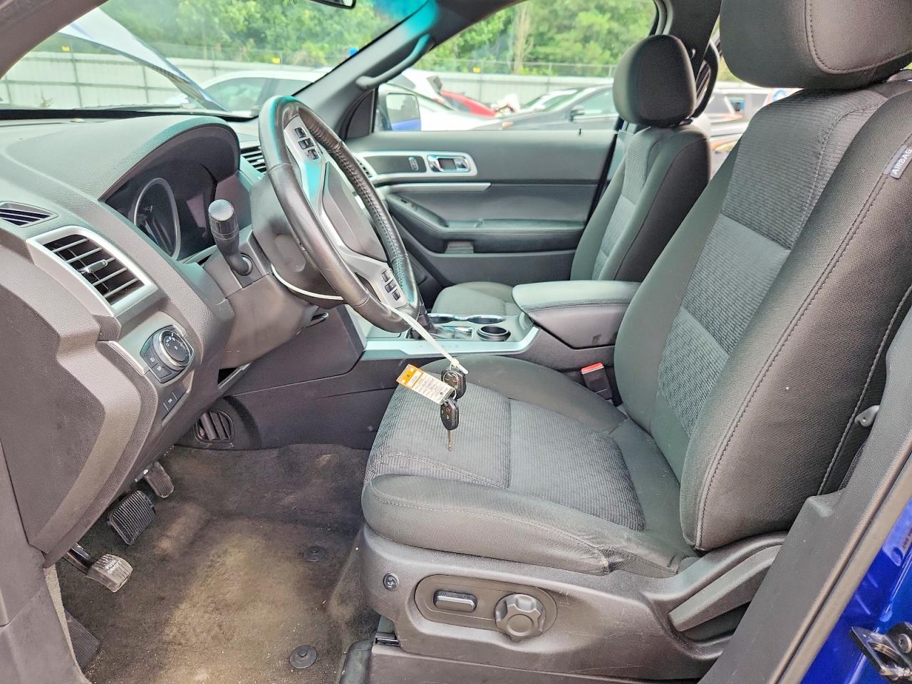 2015 Ford Explorer Xlt Blue vin: 1FM5K7D87FGA51841