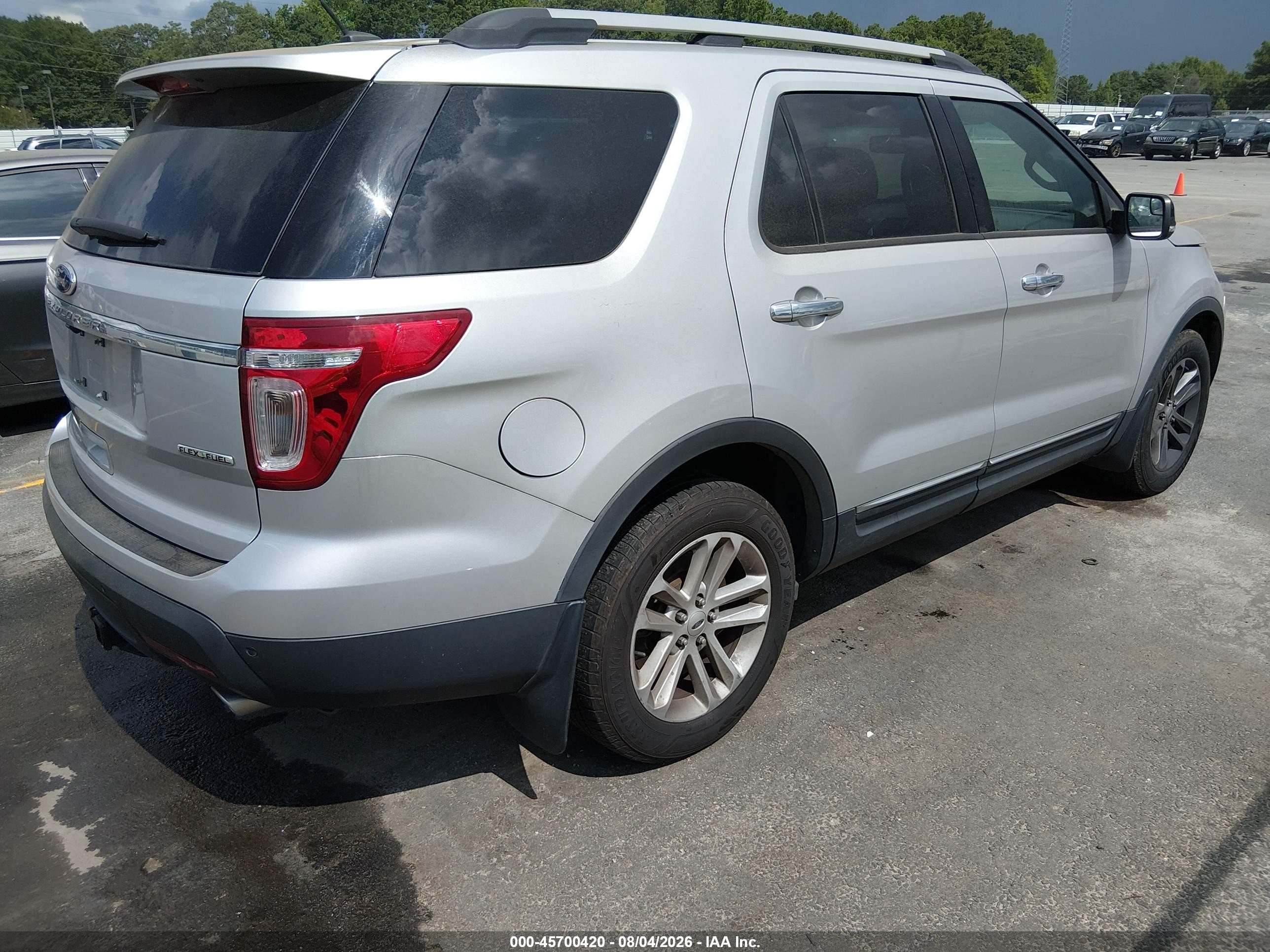 2015 Ford Explorer Xlt Silver vin: 1FM5K7D87FGB20074