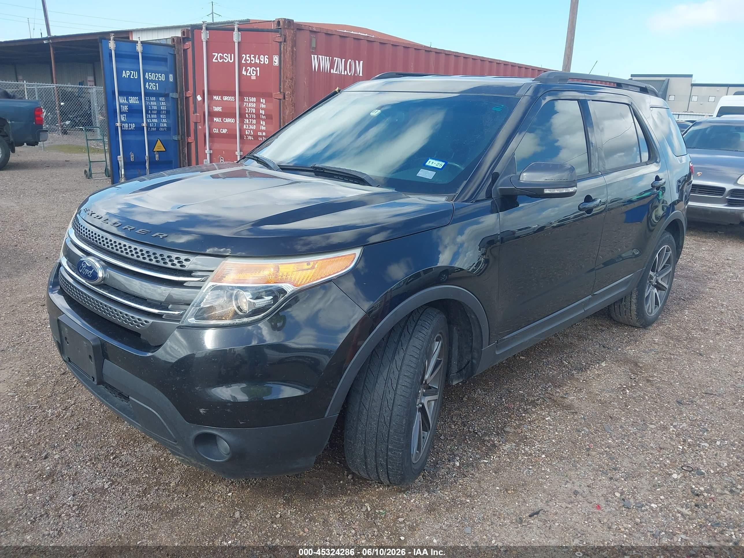 2015 Ford Explorer Xlt Black vin: 1FM5K7D87FGB58453