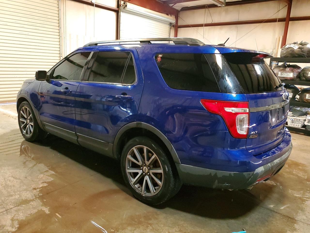 2015 Ford Explorer Xlt Blue vin: 1FM5K7D87FGB66827