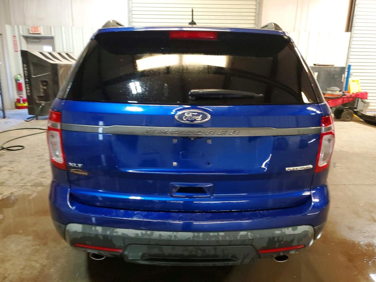 2015 Ford Explorer Xlt Blue vin: 1FM5K7D87FGB66827