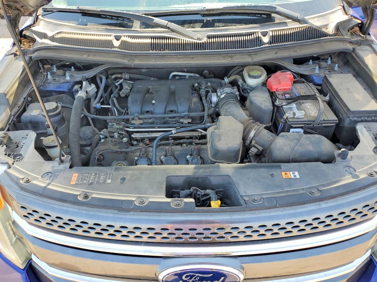 2015 Ford Explorer Xlt Blue vin: 1FM5K7D87FGB66827