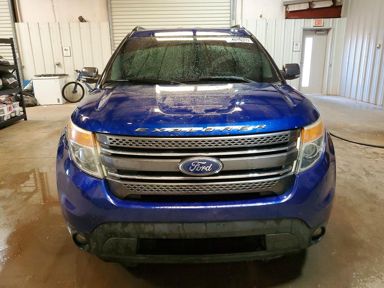 2015 Ford Explorer Xlt Blue vin: 1FM5K7D87FGB66827