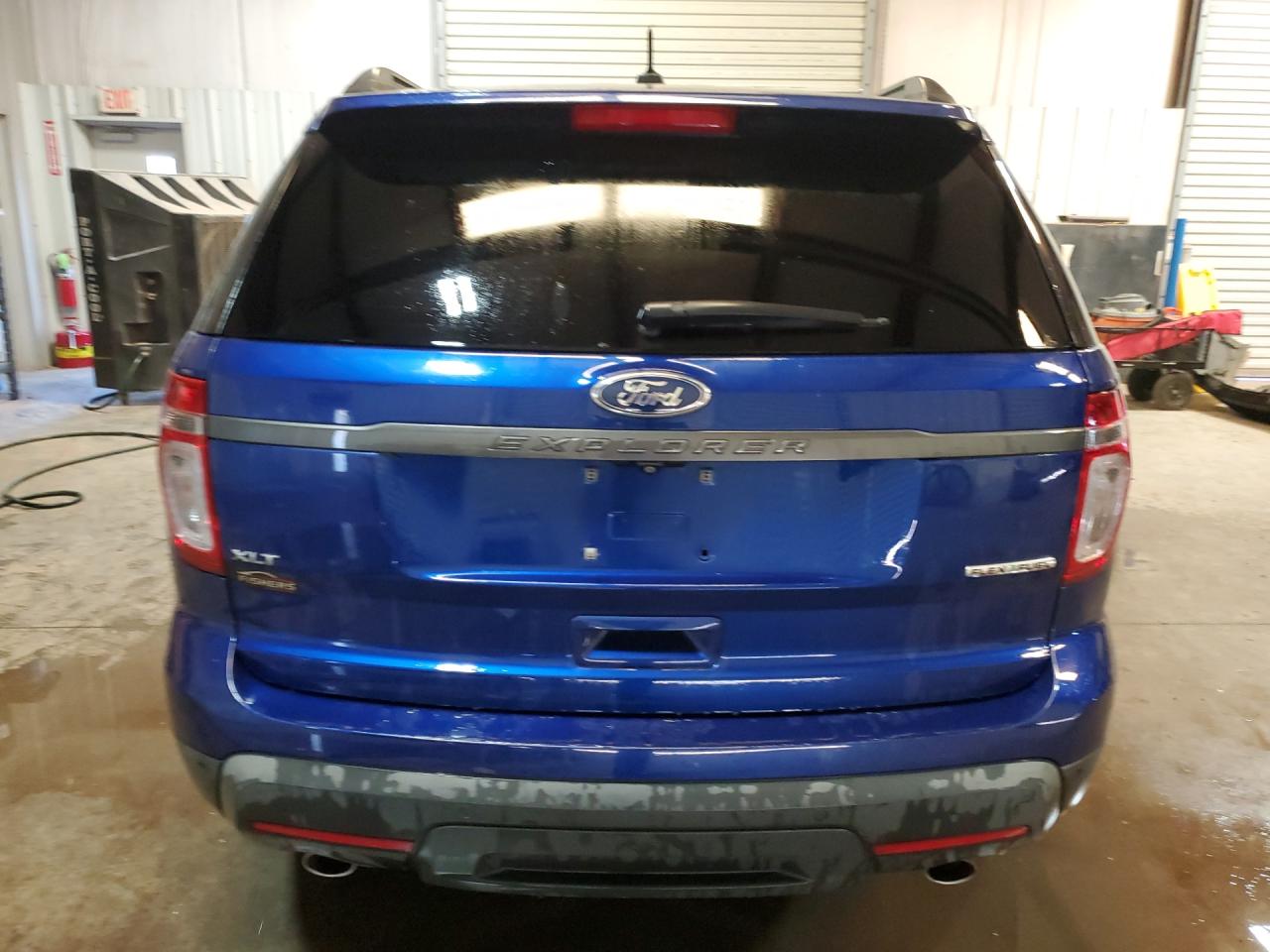 2015 Ford Explorer Xlt Blue vin: 1FM5K7D87FGB66827 Damage: Lift Gate, Chipped, 4