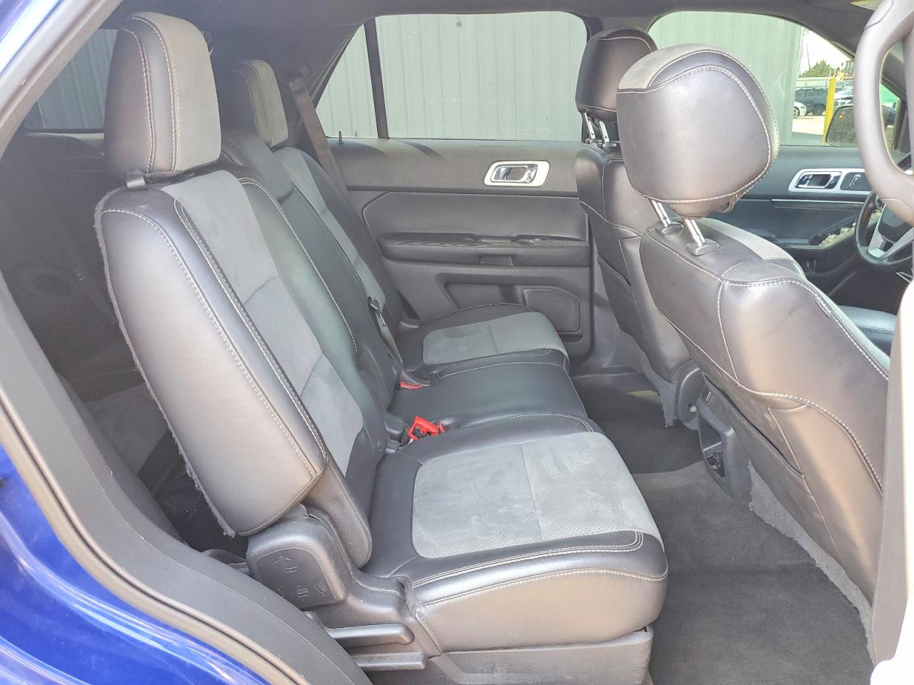 2015 Ford Explorer Xlt Blue vin: 1FM5K7D87FGB66827