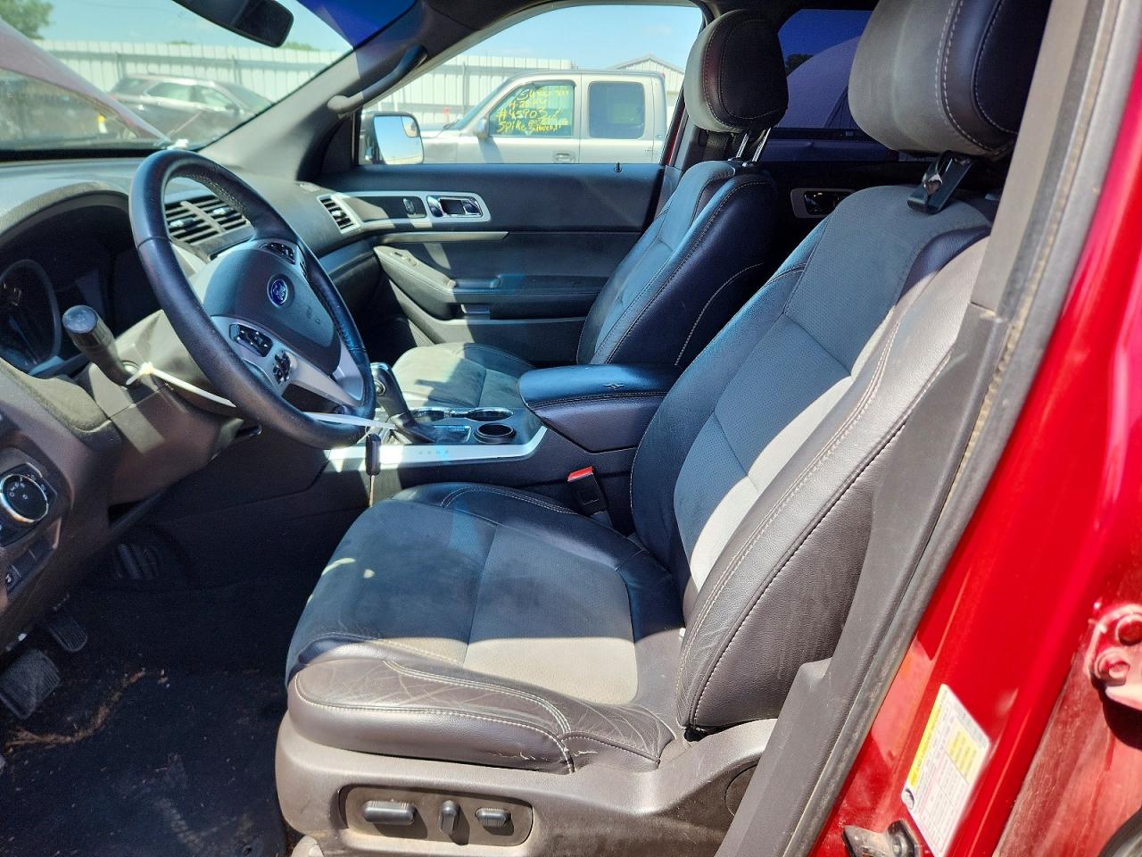 2015 Ford Explorer Xlt Red vin: 1FM5K7D87FGB67122
