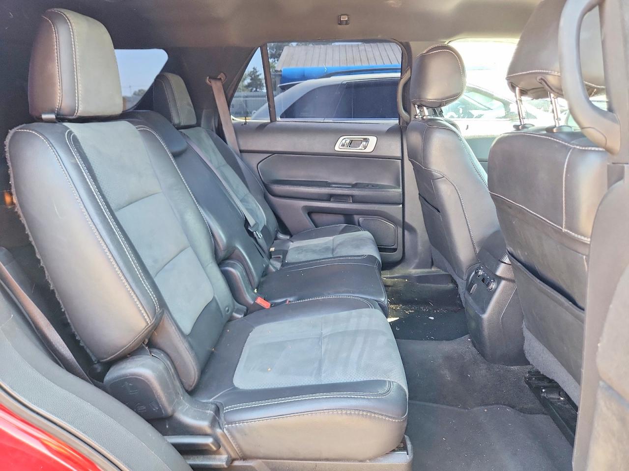 2015 Ford Explorer Xlt Red vin: 1FM5K7D87FGB67122