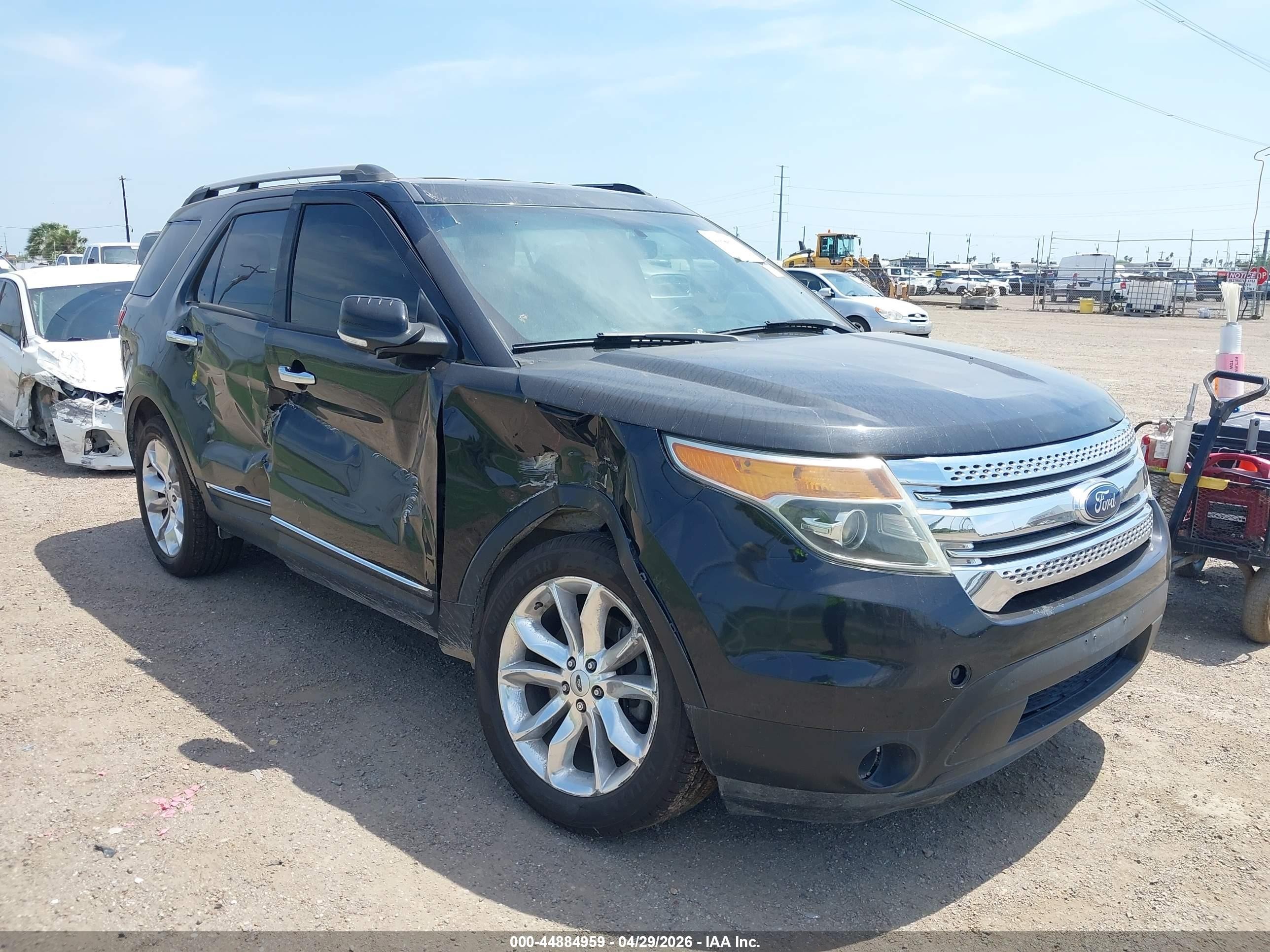 2015 Ford Explorer Xlt Black vin: 1FM5K7D87FGB80517