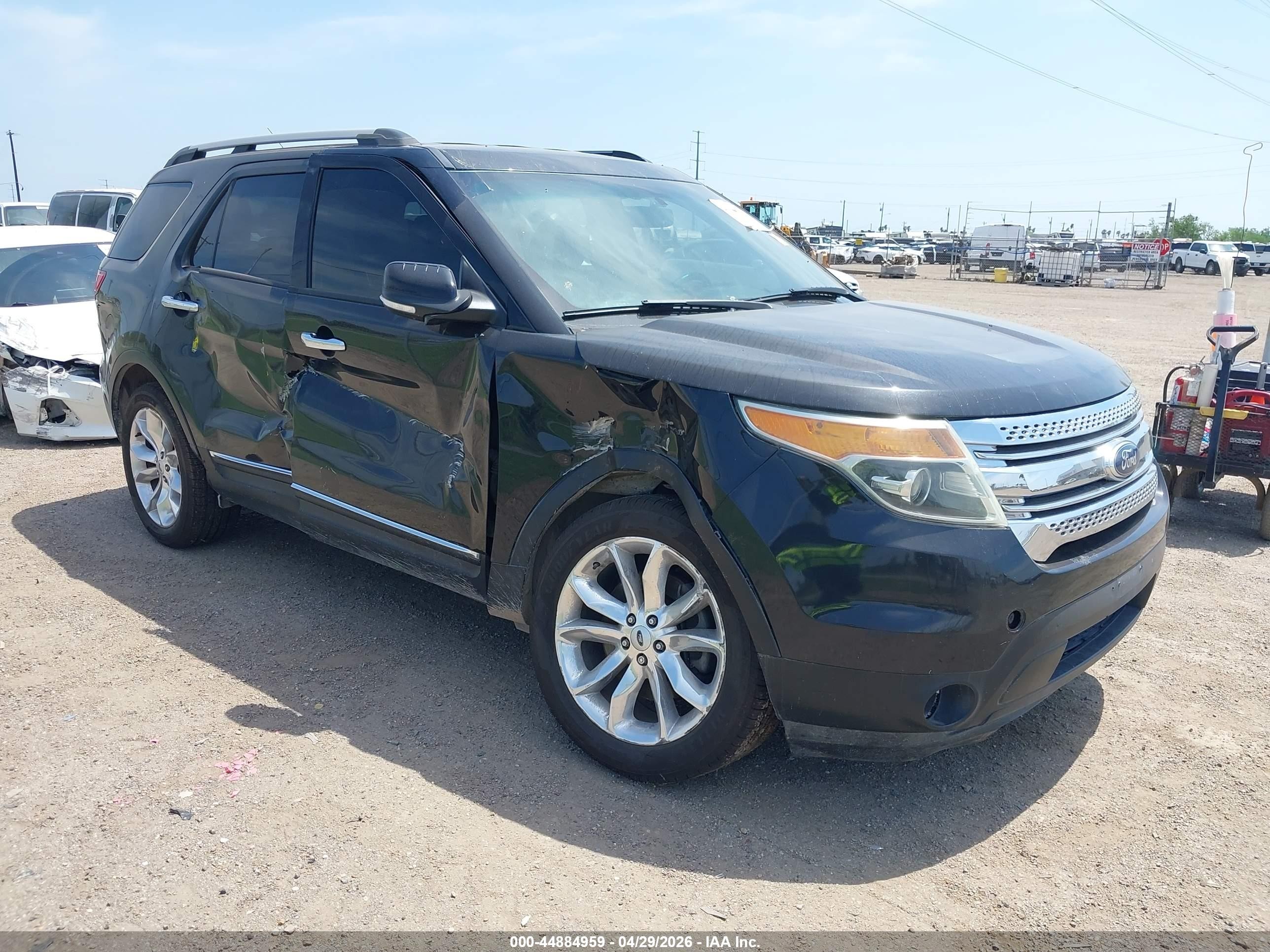 2015 Ford Explorer Xlt Black vin: 1FM5K7D87FGB80517