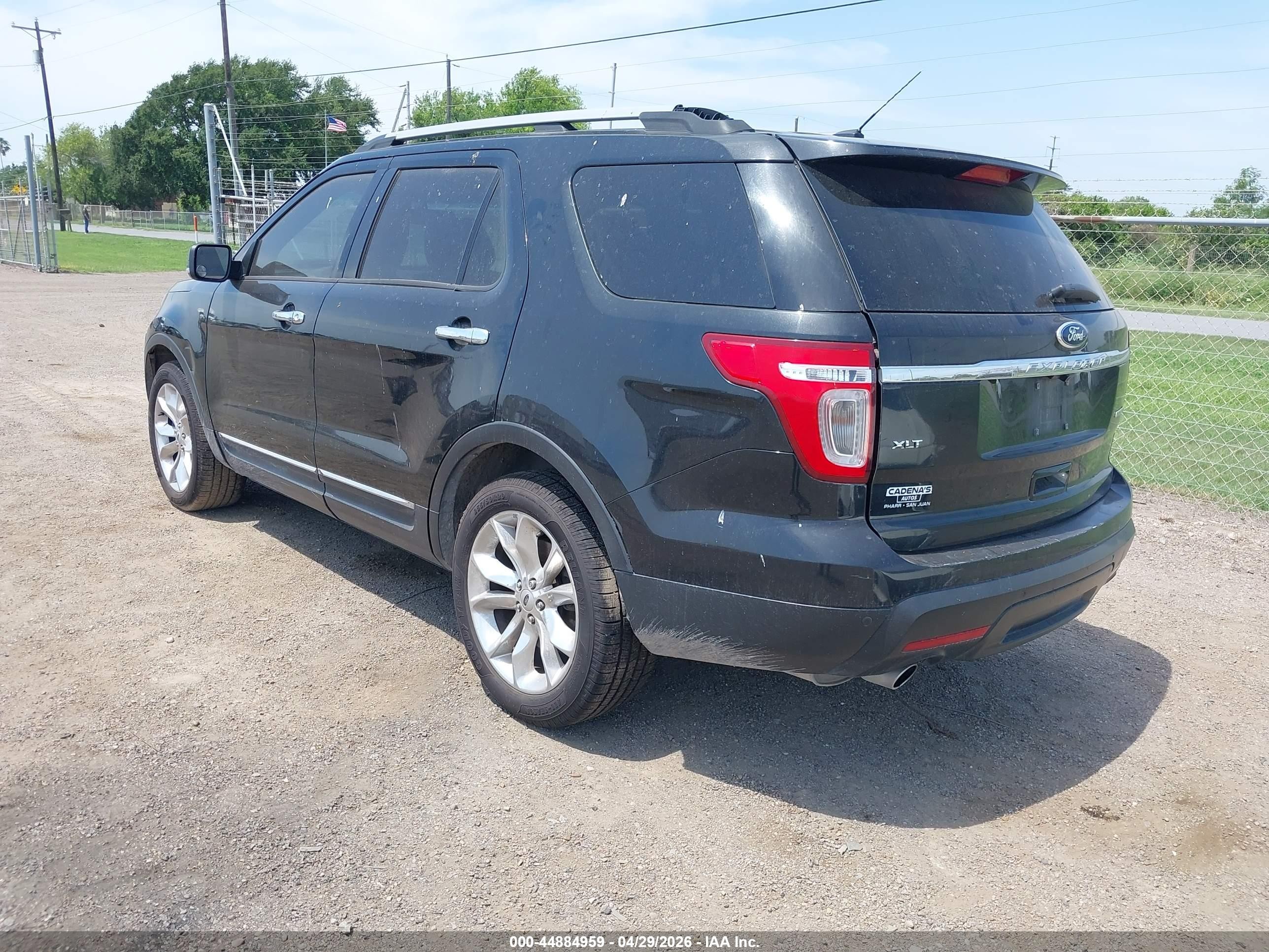 2015 Ford Explorer Xlt Black vin: 1FM5K7D87FGB80517