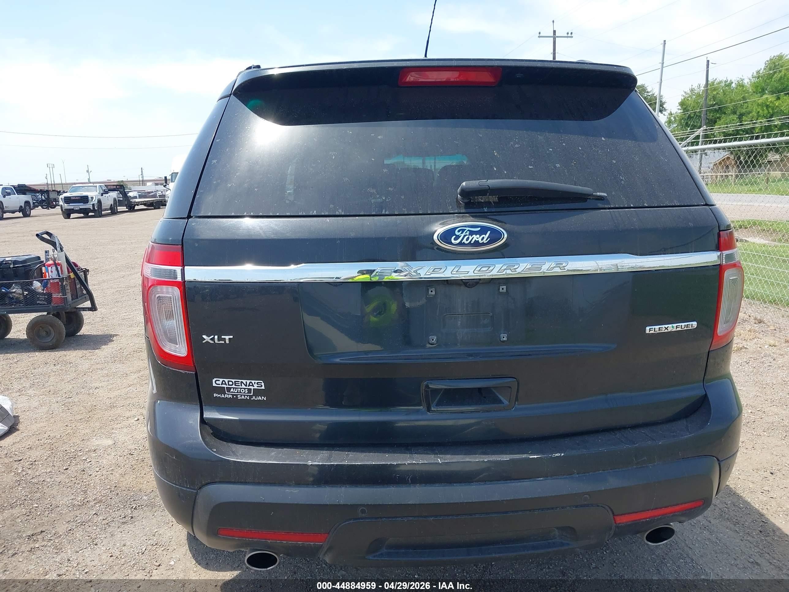 2015 Ford Explorer Xlt Black vin: 1FM5K7D87FGB80517