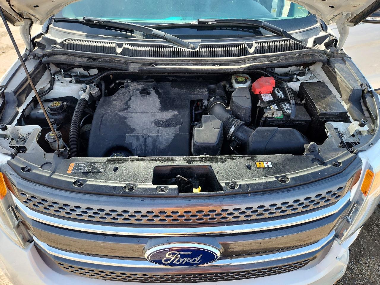 2015 Ford Explorer Xlt Белый vin: 1FM5K7D87FGB96085