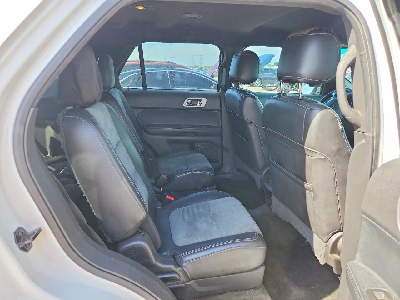 2015 Ford Explorer Xlt Белый vin: 1FM5K7D87FGB96085