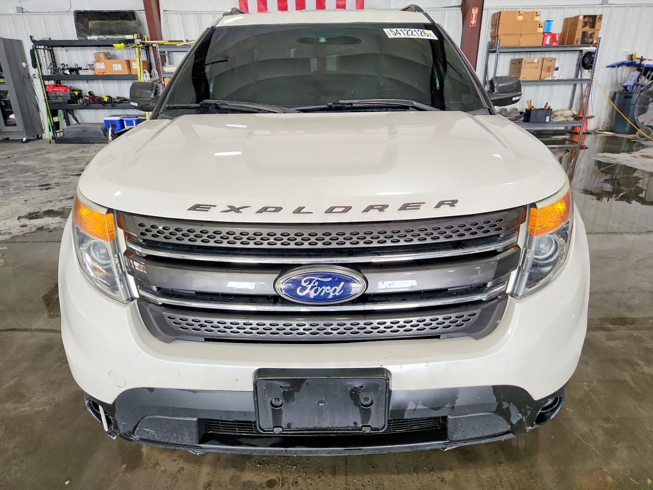 2015 Ford Explorer Xlt White vin: 1FM5K7D87FGC13001
